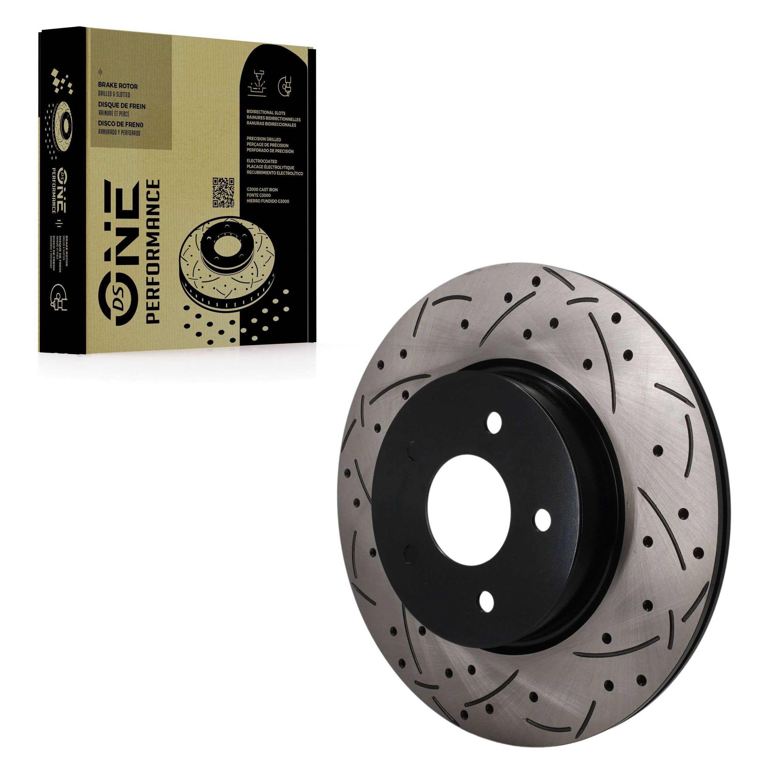 DS-One DS1-982436 Disc Brake Rotor for 2019-2024 INFINITI QX55, INFINITI QX50 - Rear