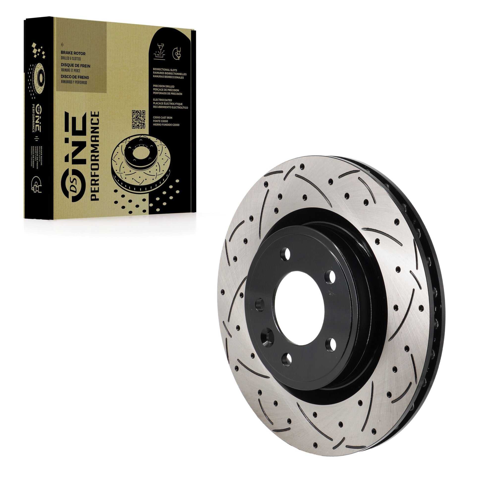 DS-One DS1-982437 Disc Brake Rotor for 2018-2024 Land Rover Discovery, Land Rover Range Rover, Land Rover Range Rover Sport - Rear