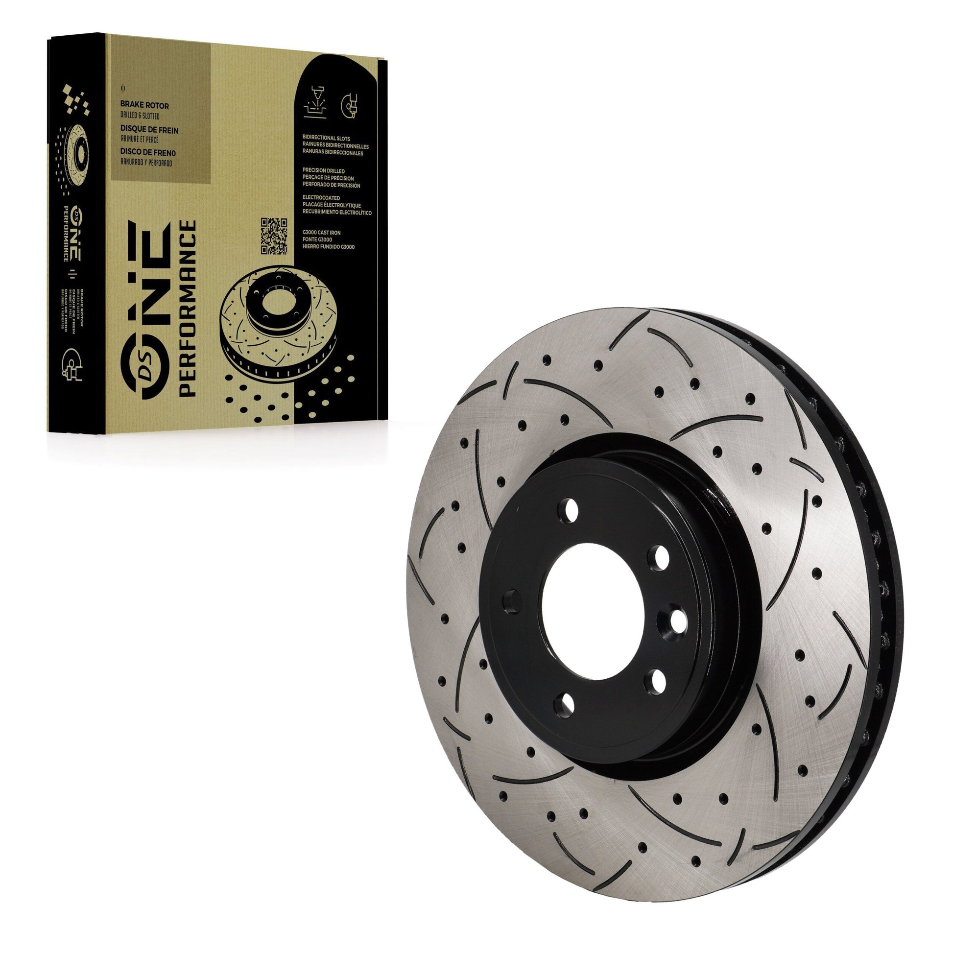 DS-One DS1-982438 Disc Brake Rotor for 2018-2024 Land Rover Discovery, Land Rover Range Rover, Land Rover Range Rover Sport - Front