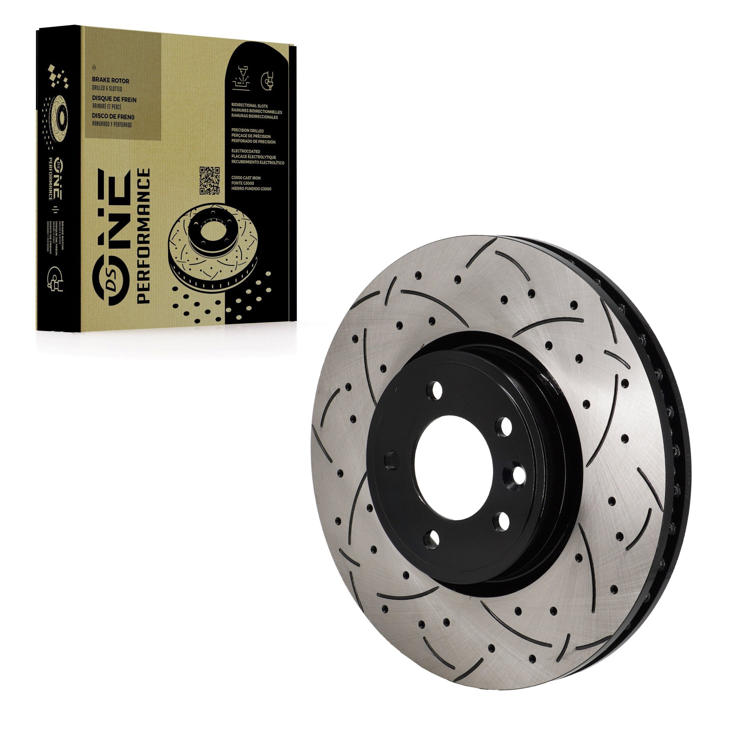DS-One DS1-982438 Disc Brake Rotor for 2018-2024 Land Rover Discovery, Land Rover Range Rover, Land Rover Range Rover Sport - Front