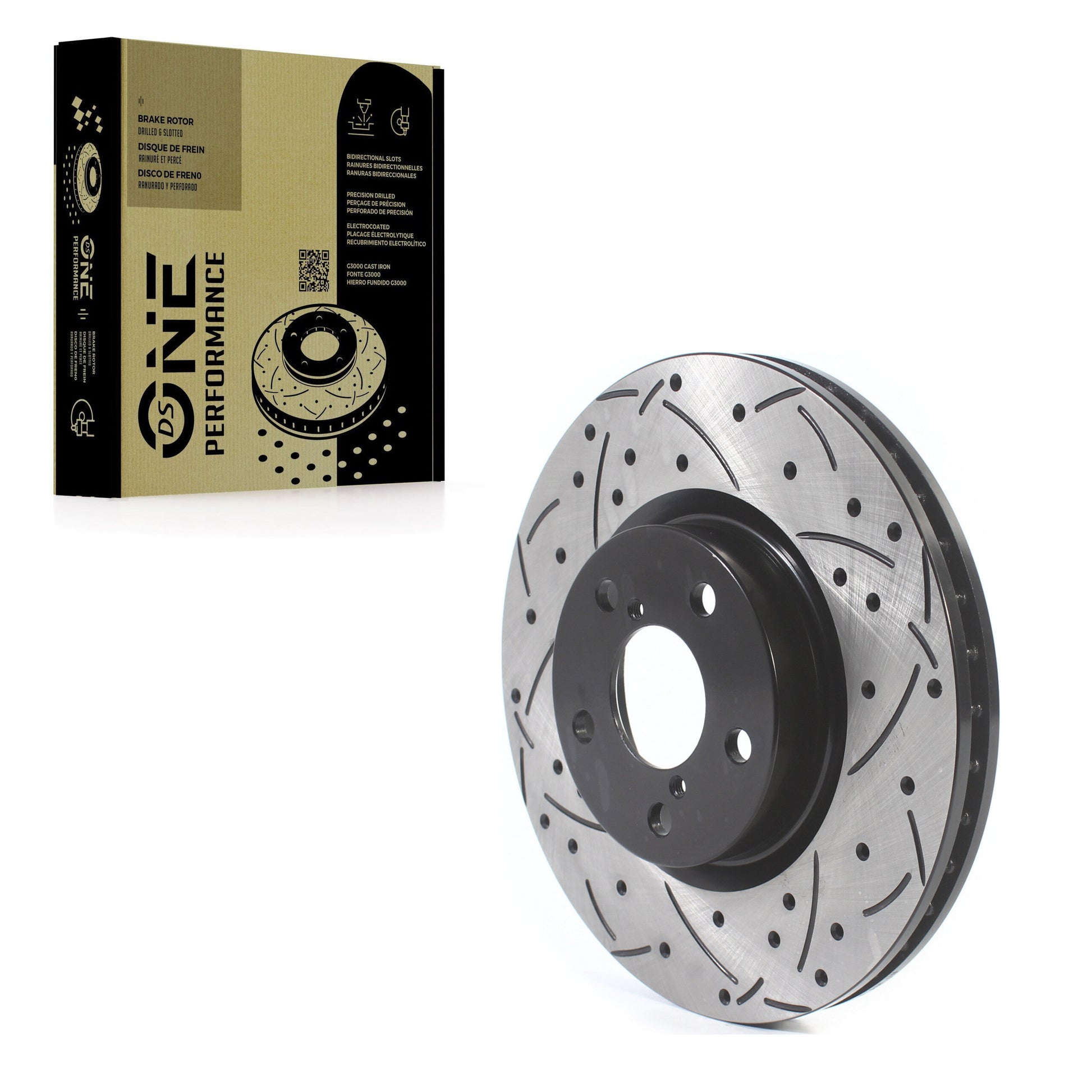 DS-One DS1-982488 Disc Brake Rotor for 2017-2023 Subaru Impreza - Front