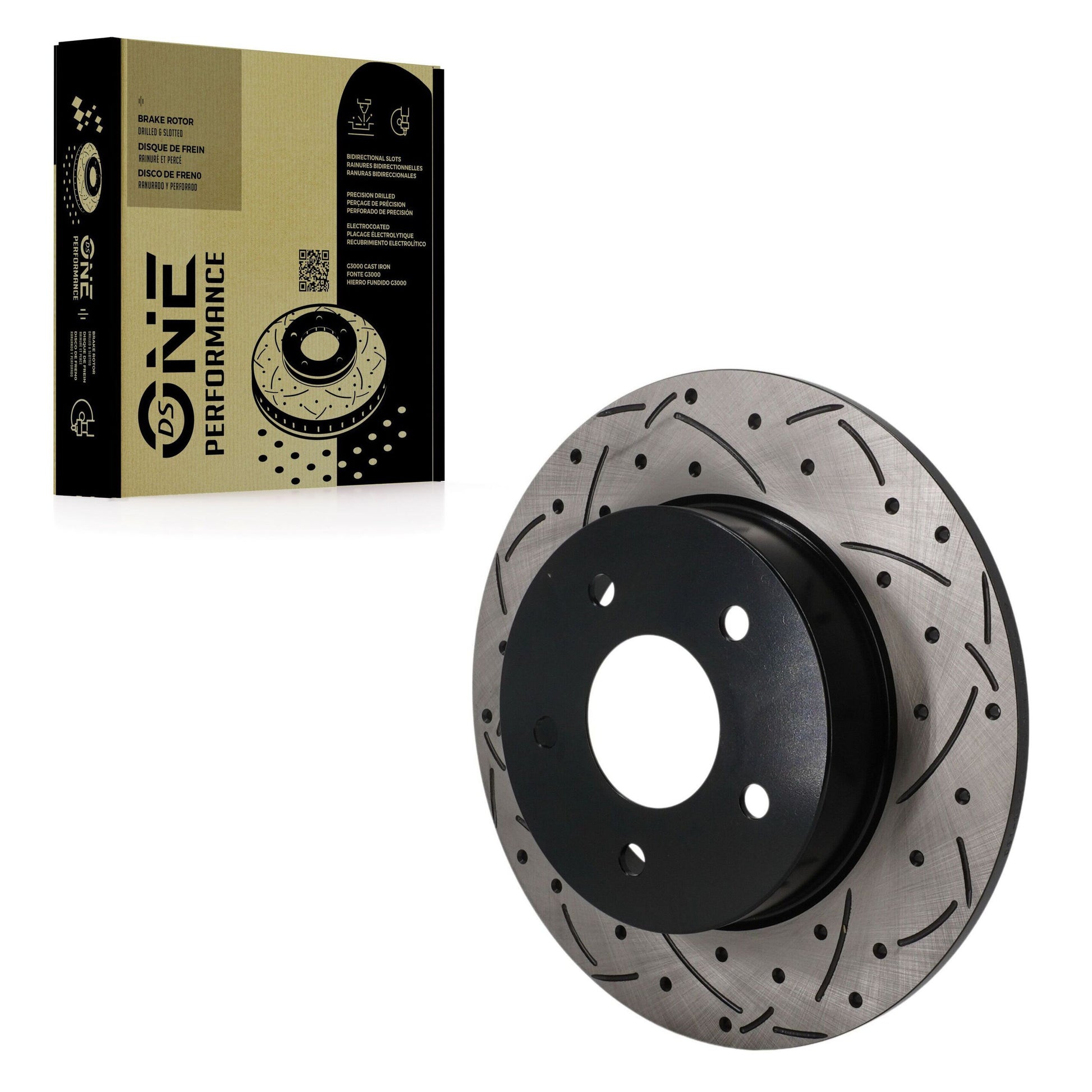 DS-One DS1-982511 Disc Brake Rotor for 2019-2025 Nissan Kicks Play, Nissan Kicks, Nissan Altima - Rear