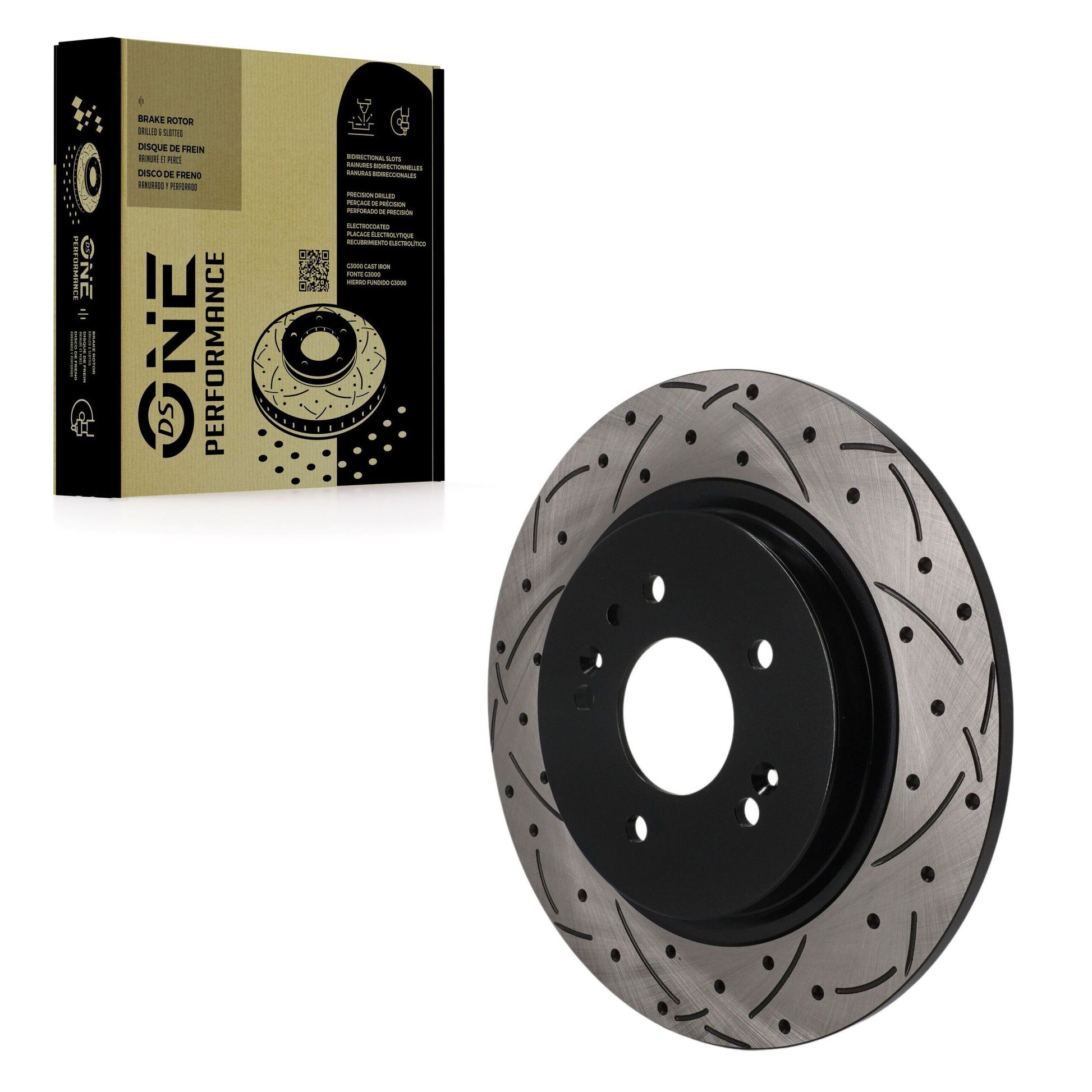 DS-One DS1-982513 Disc Brake Rotor for 2019-2024 Hyundai Palisade, Kia Telluride, Hyundai Santa Fe - Rear