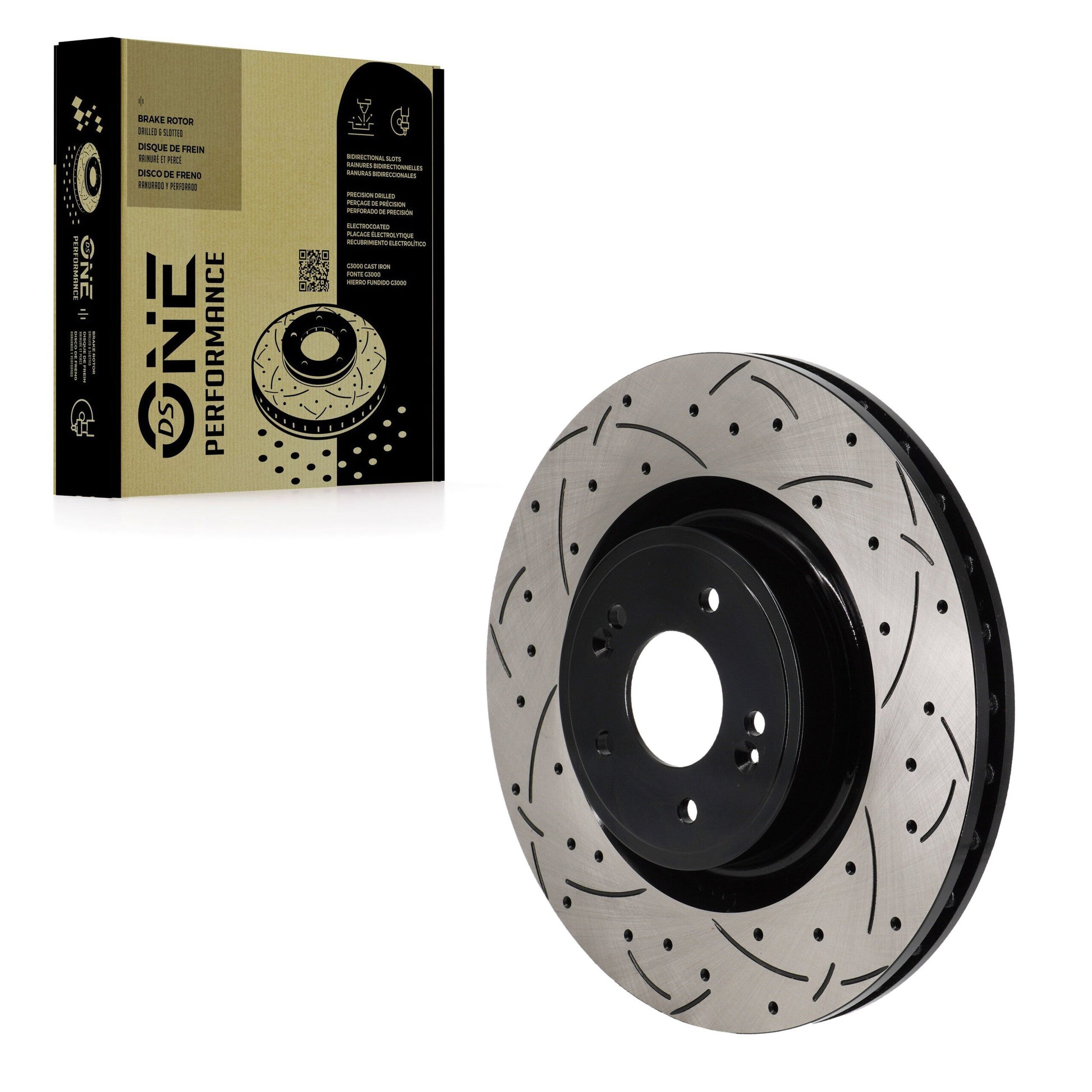 DS-One DS1-982547 Disc Brake Rotor for 2018-2025 Kia Stinger, Genesis G70 - Front
