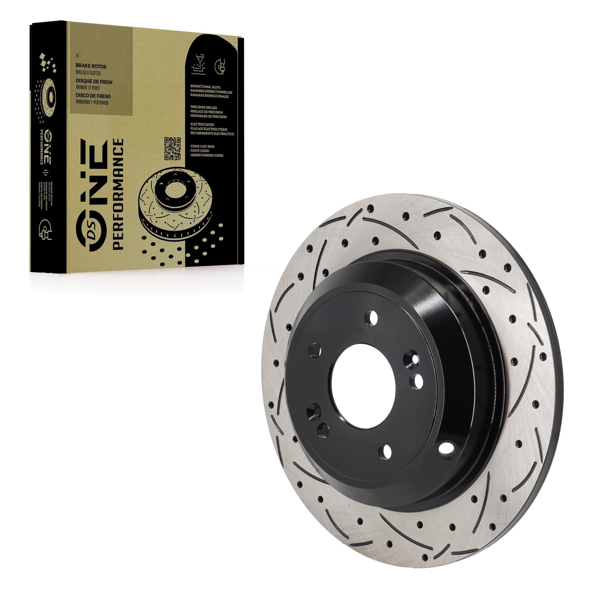 DS-One DS1-982548 Disc Brake Rotor for 2018-2023 Genesis G70, Kia Stinger - Rear