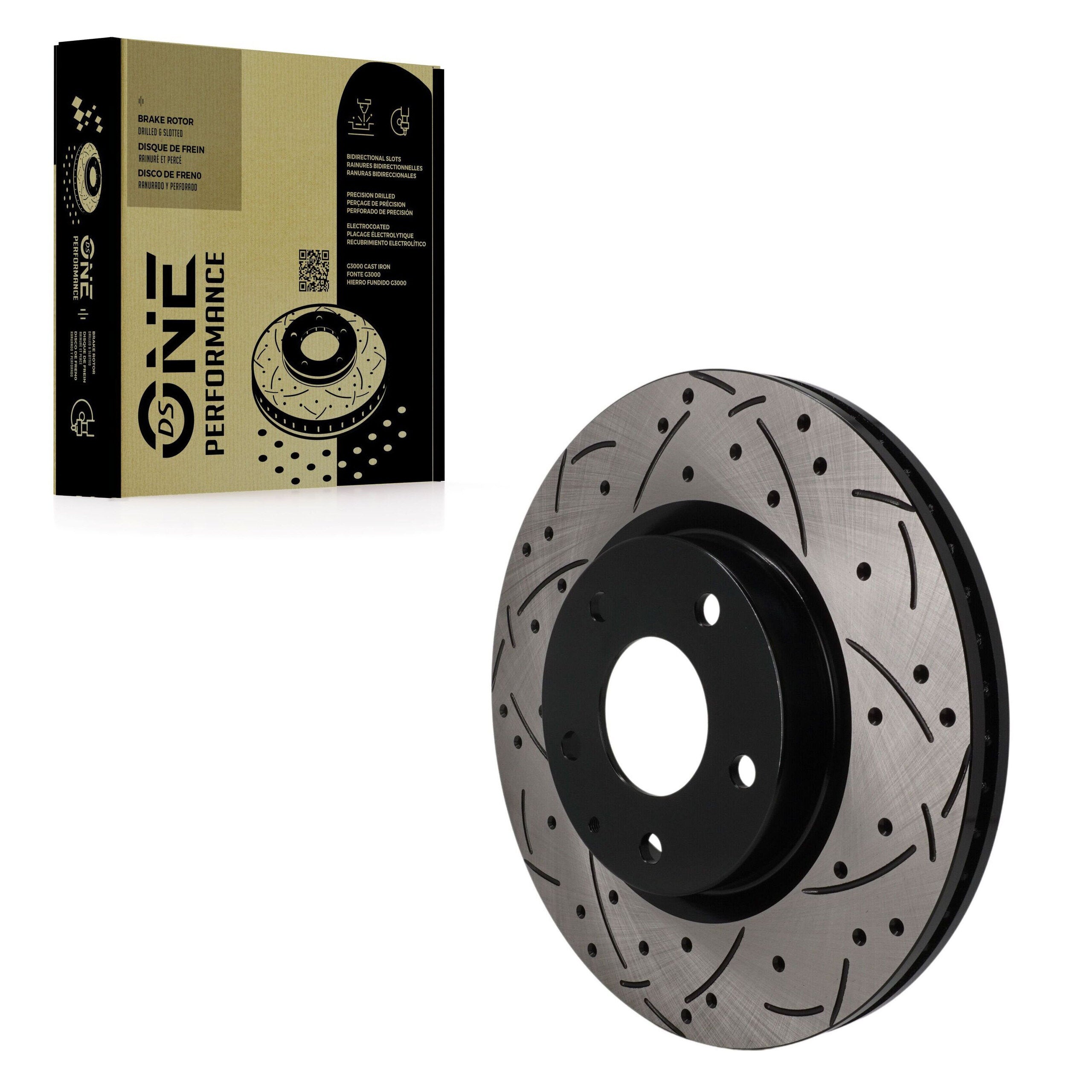 DS-One DS1-982611 Disc Brake Rotor for 2019-2025 Mazda 3 Sport, Mazda CX-30, Mazda 3 - Front