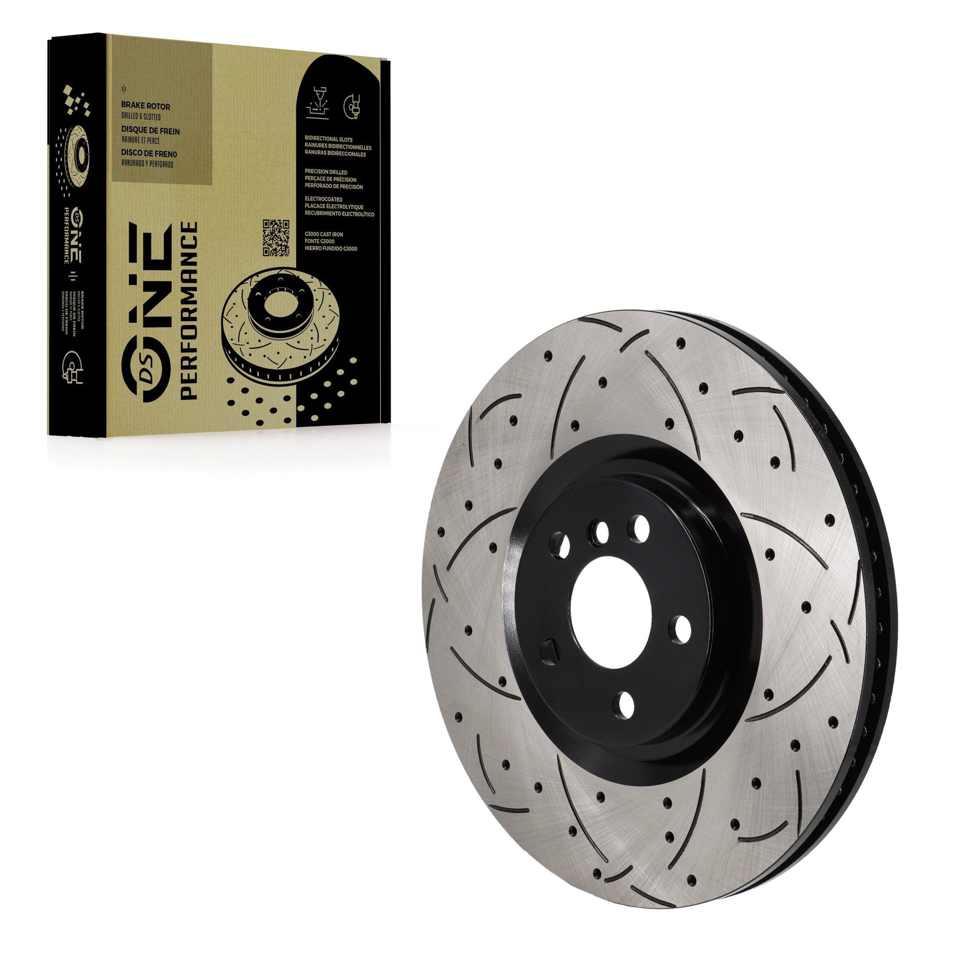 DS-One DS1-982620 Disc Brake Rotor for 2019-2024 BMW M235i xDrive Gran Coupe, BMW 228i Gran Coupe, Mini Cooper - Front Right