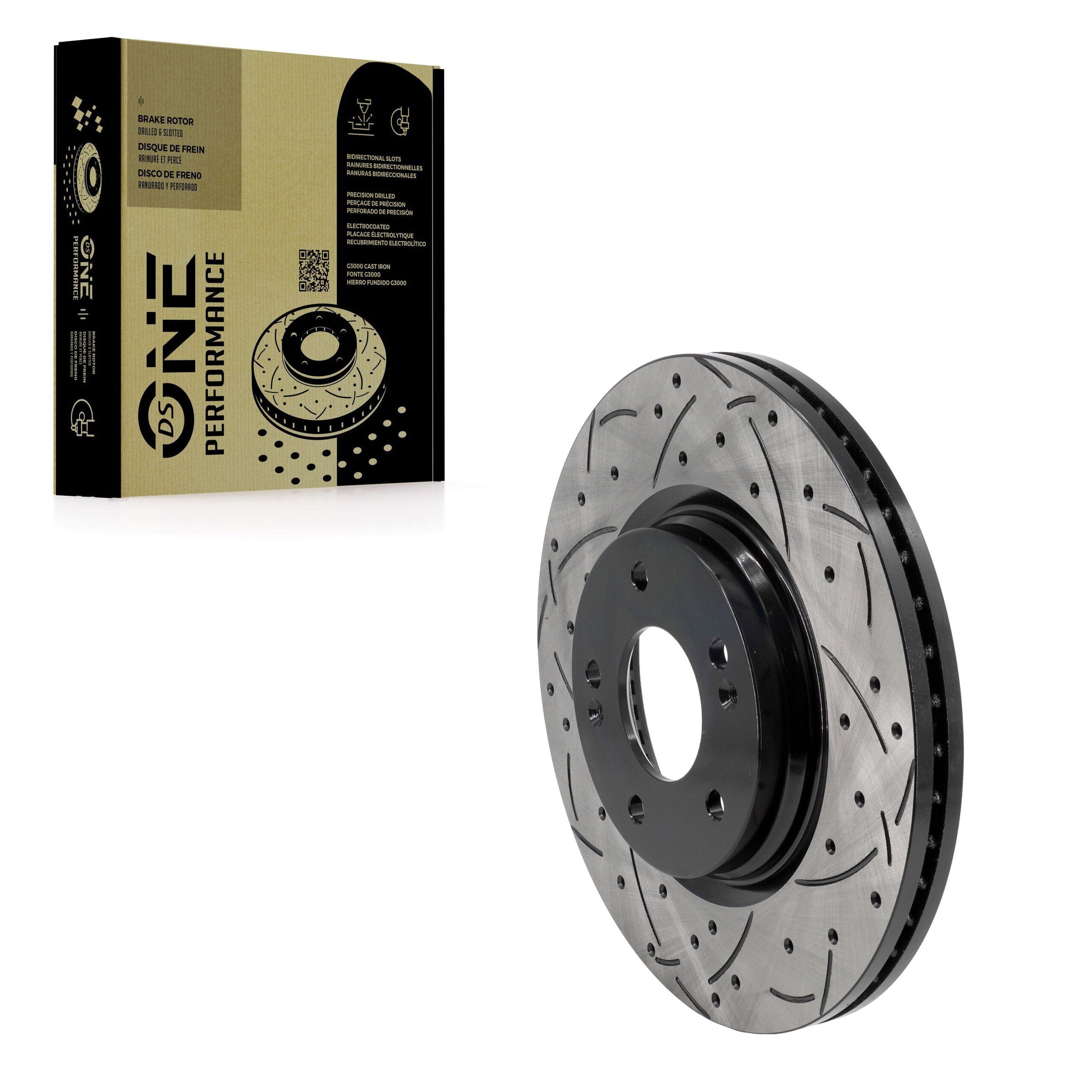 DS-One DS1-982703 Disc Brake Rotor for 2020-2025 Kia K5, Hyundai Elantra, Hyundai Kona - Front
