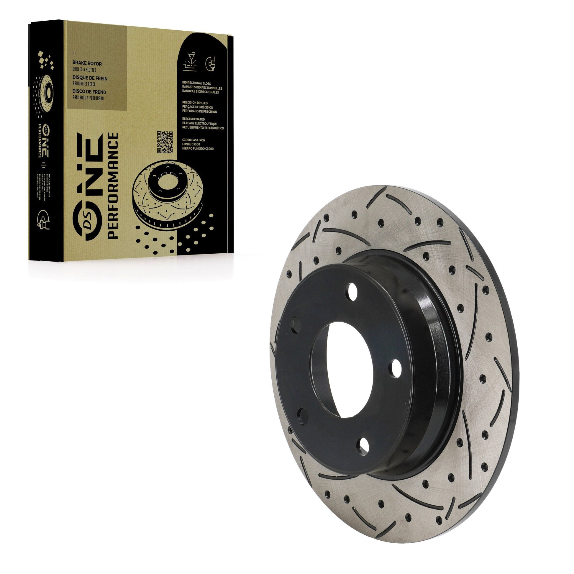 DS-One DS1-982718 Disc Brake Rotor for 2020-2024 Nissan Sentra - Rear