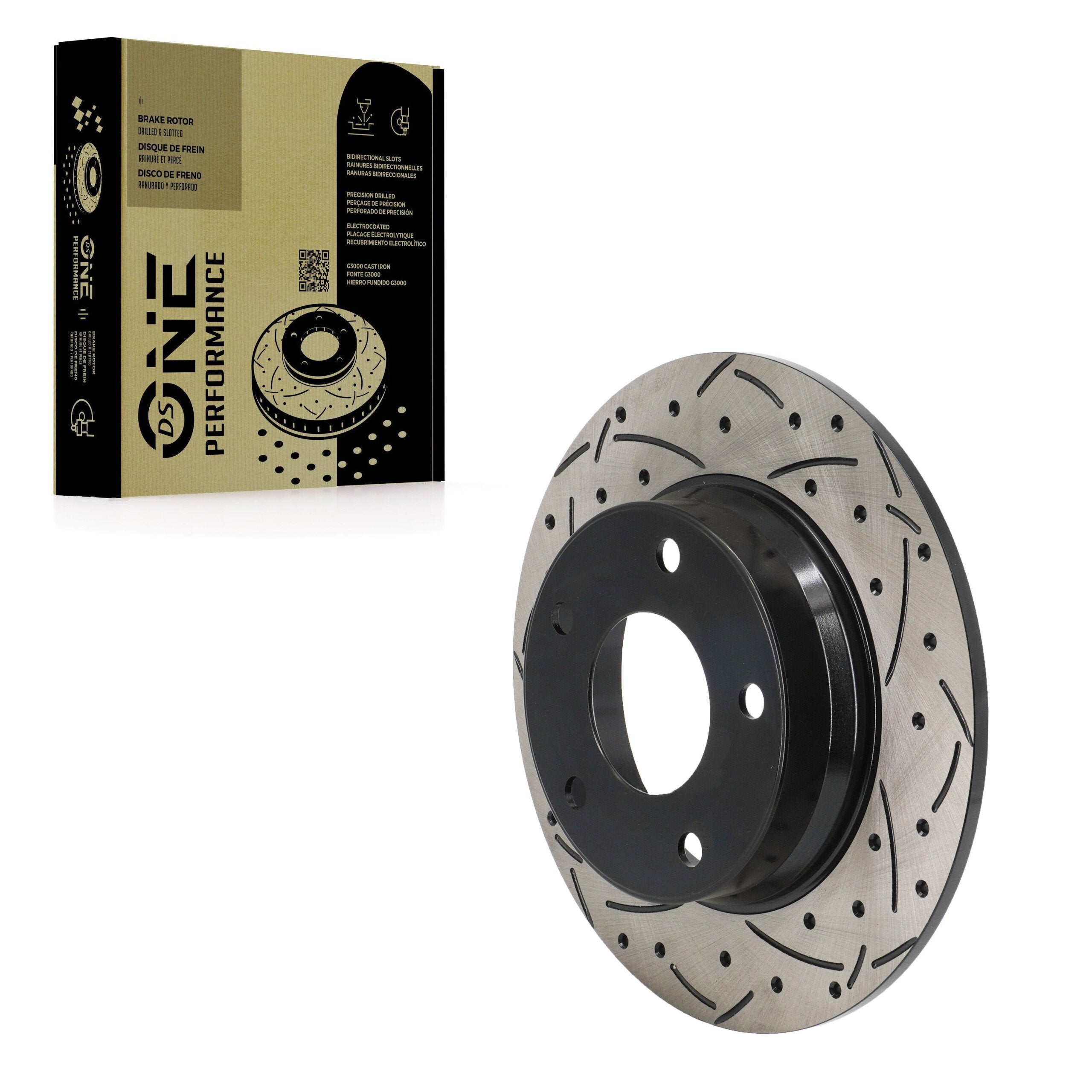 DS-One DS1-982718 Disc Brake Rotor for 2020-2024 Nissan Sentra - Rear
