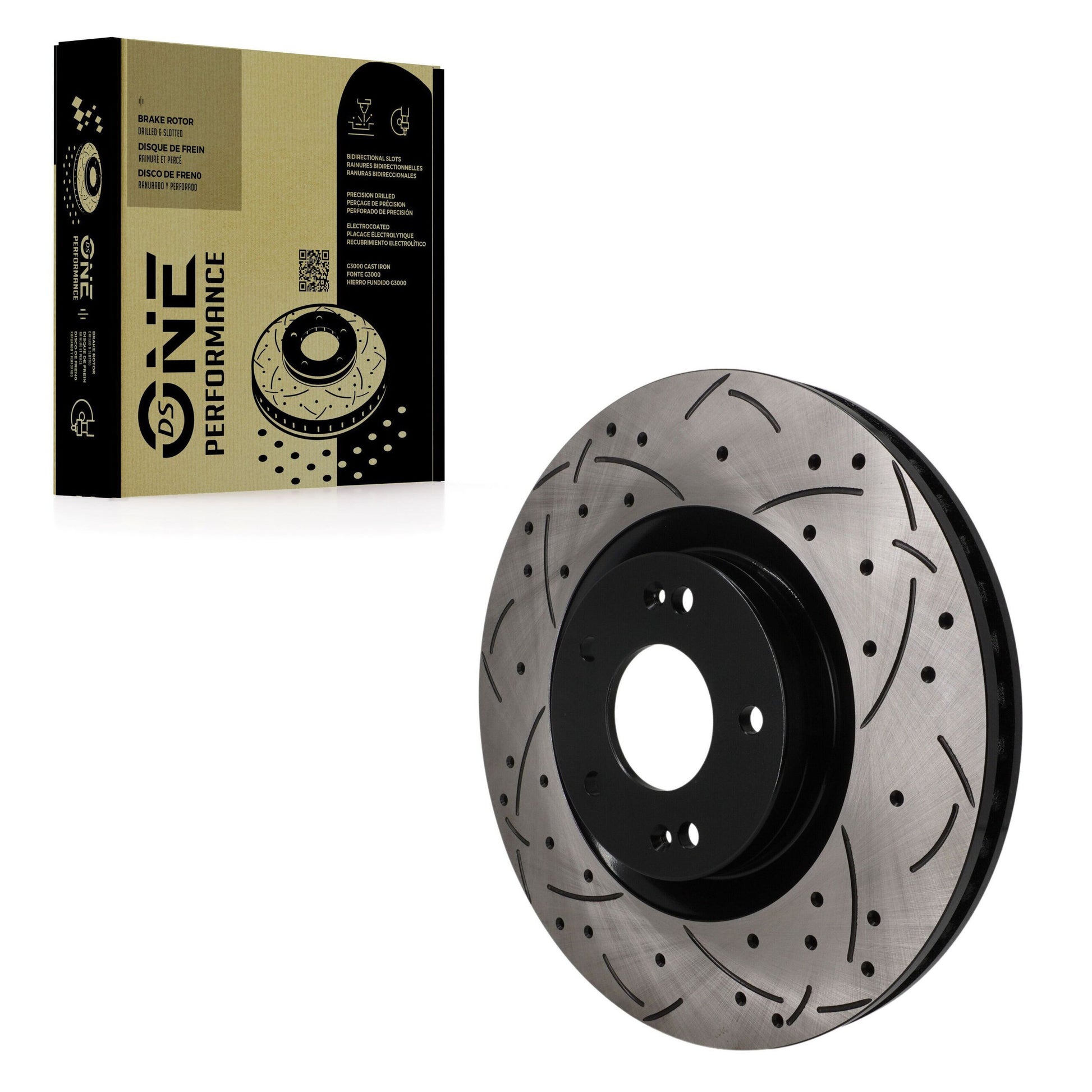 DS-One DS1-982817 Disc Brake Rotor for 2021-2025 Hyundai Santa Cruz, Hyundai Santa Fe, Kia Sorento - Front