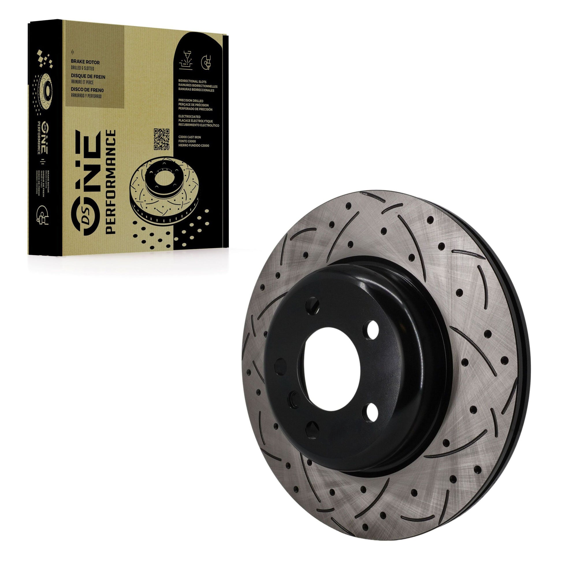 DS-One DS1-DS8134 Disc Brake Rotor for 2011-2016 BMW 528i xDrive, BMW 528i - Front