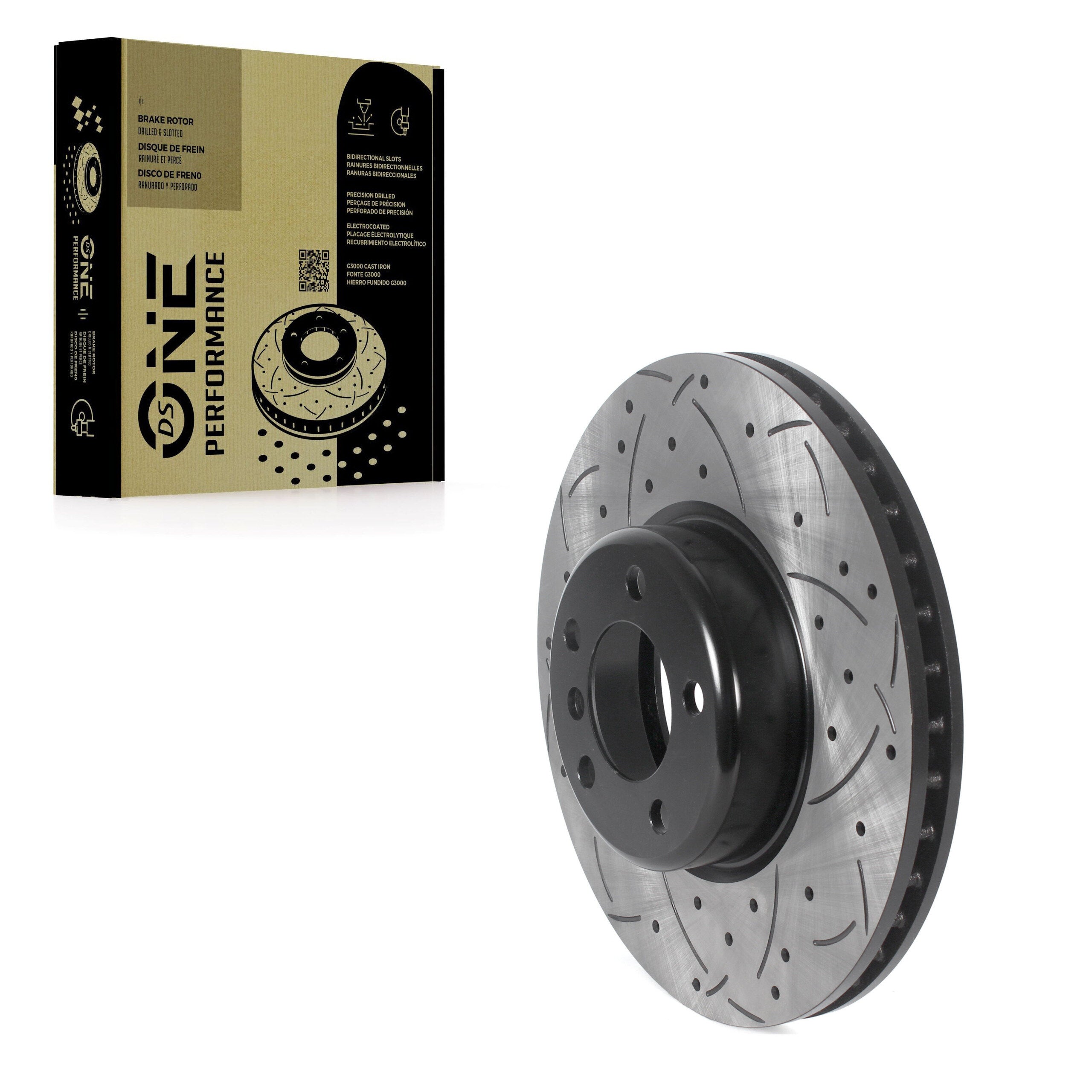 DS-One DS1-DS8168 Disc Brake Rotor for 2012-2020 BMW 430i xDrive, BMW 430i xDrive Gran Coupe, BMW 230i - Front