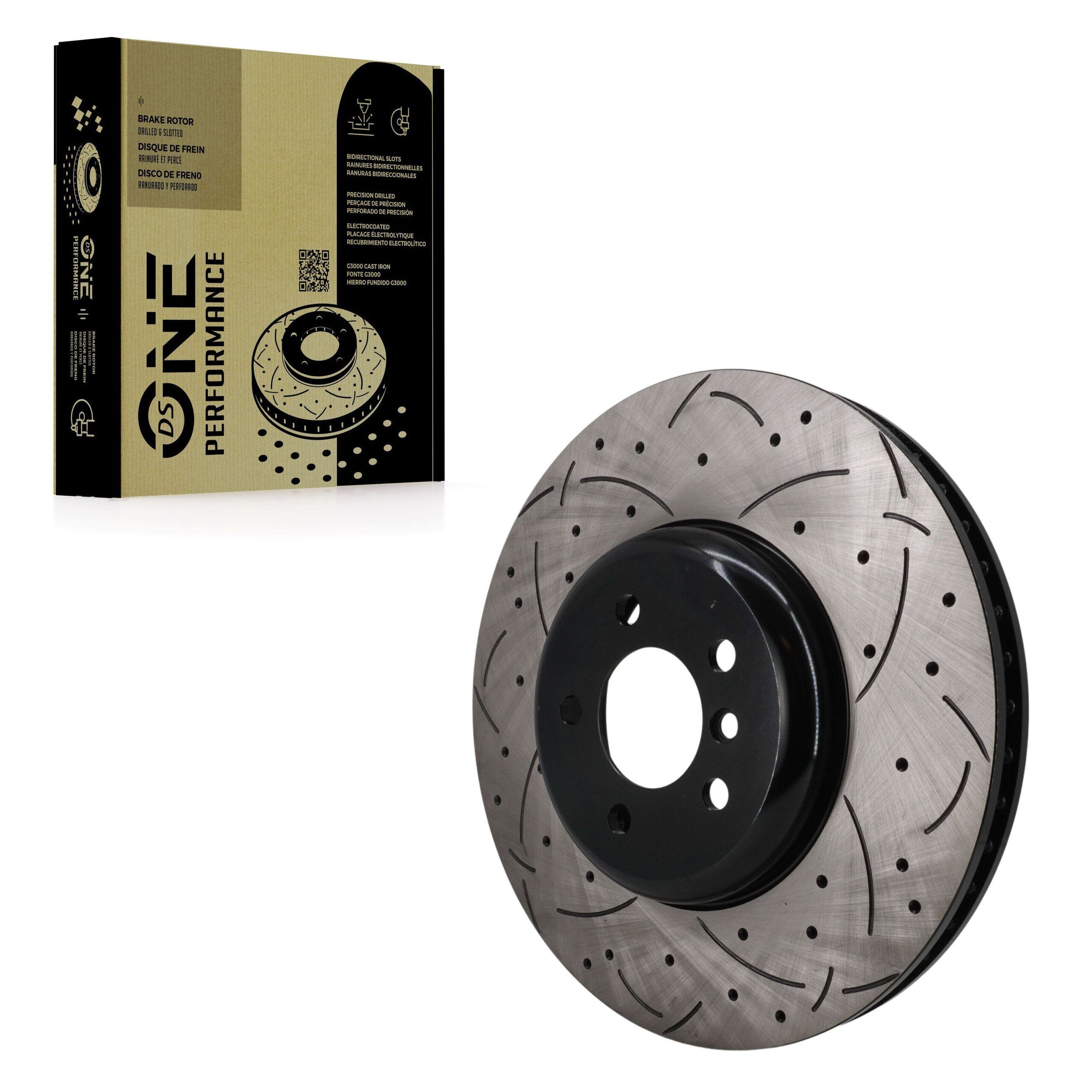 DS-One DS1-DS8248 Disc Brake Rotor for 2009-2017 BMW 550i GT, BMW 550i GT xDrive, BMW 750i xDrive - Front Right