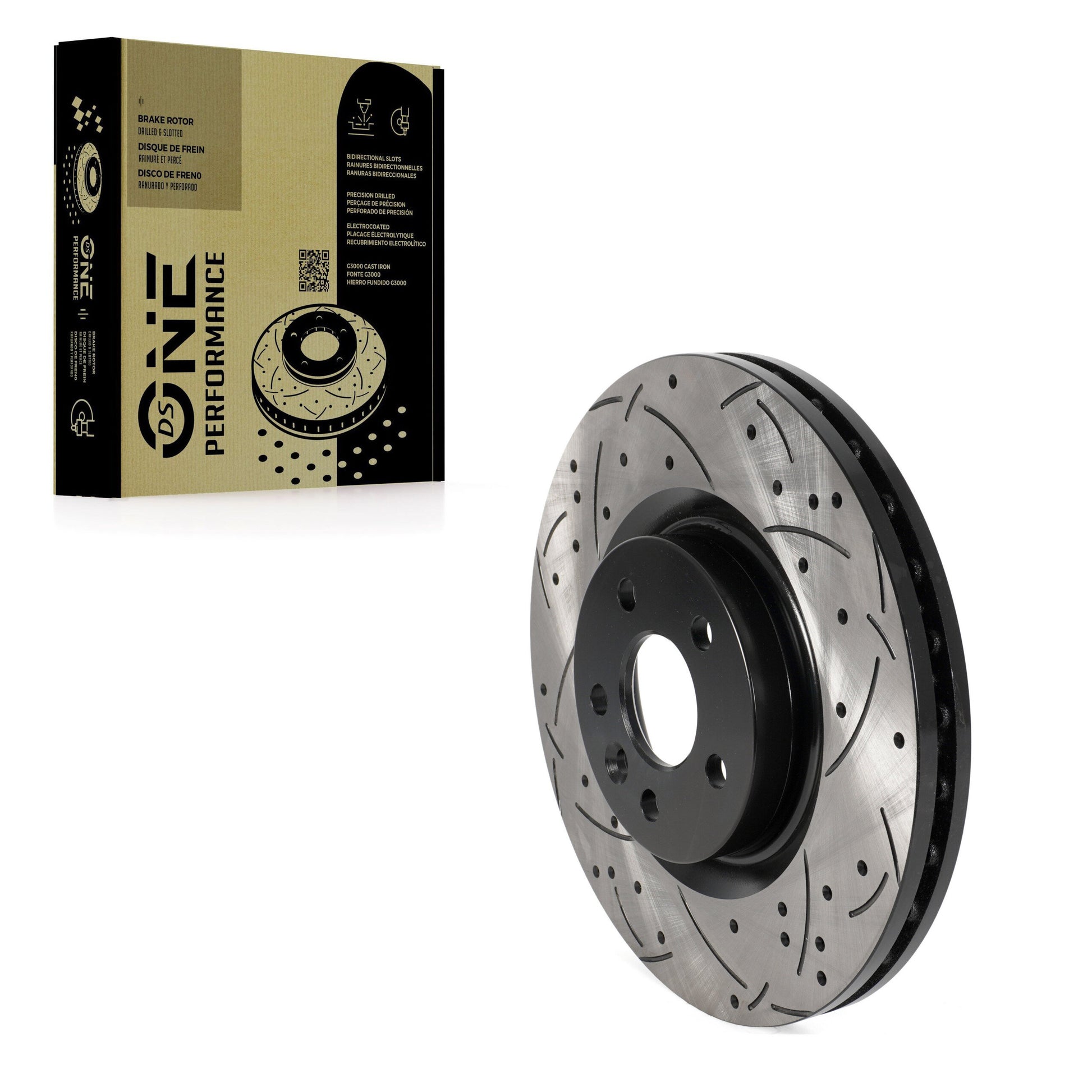 DS-One DS1-DS8259 Disc Brake Rotor for 2015-2020 Jaguar E-Pace, Land Rover Discovery Sport, Land Rover Range Rover Evoque - Front