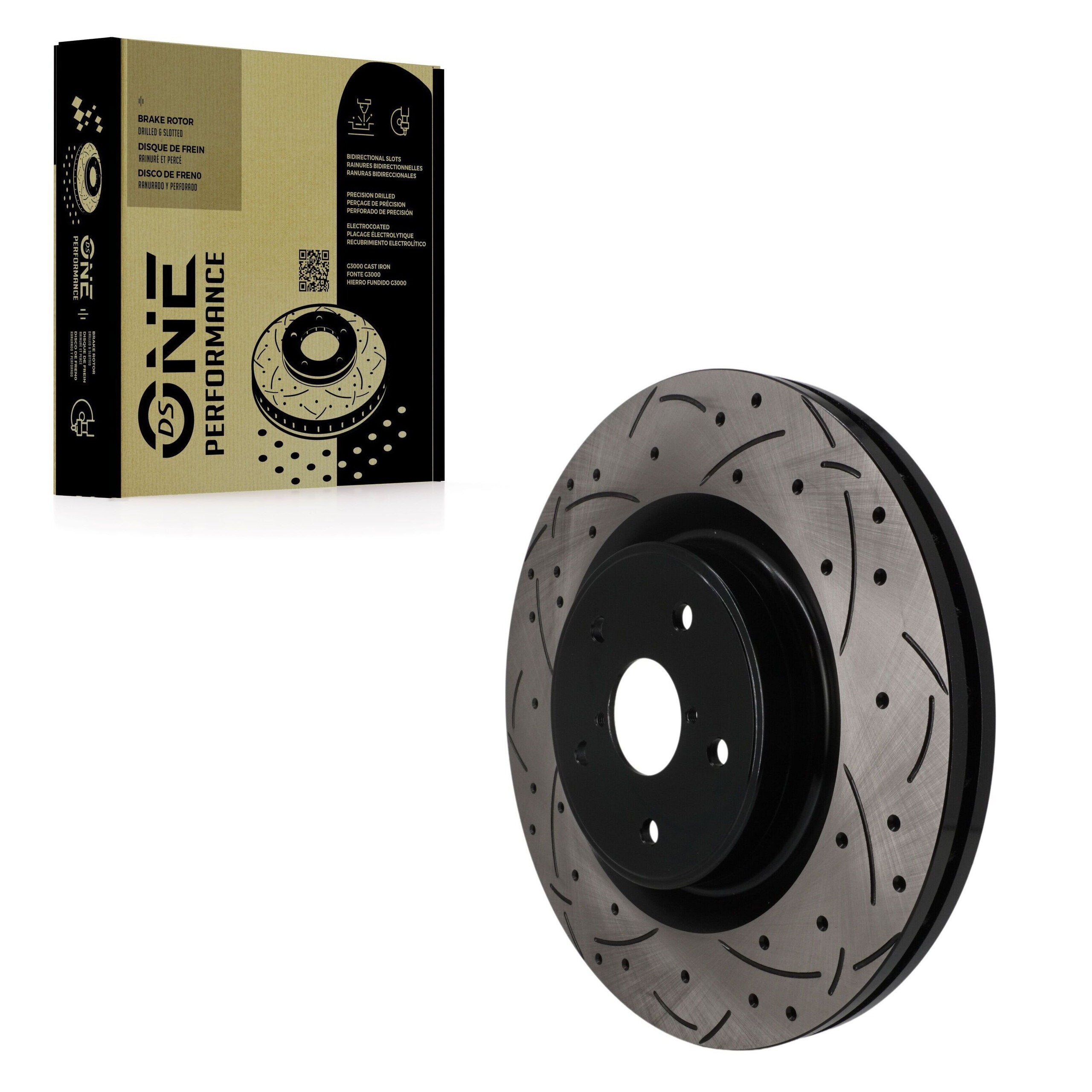 DS-One DS1-DS8380 Disc Brake Rotor for 2018-2020 Subaru WRX STI - Front