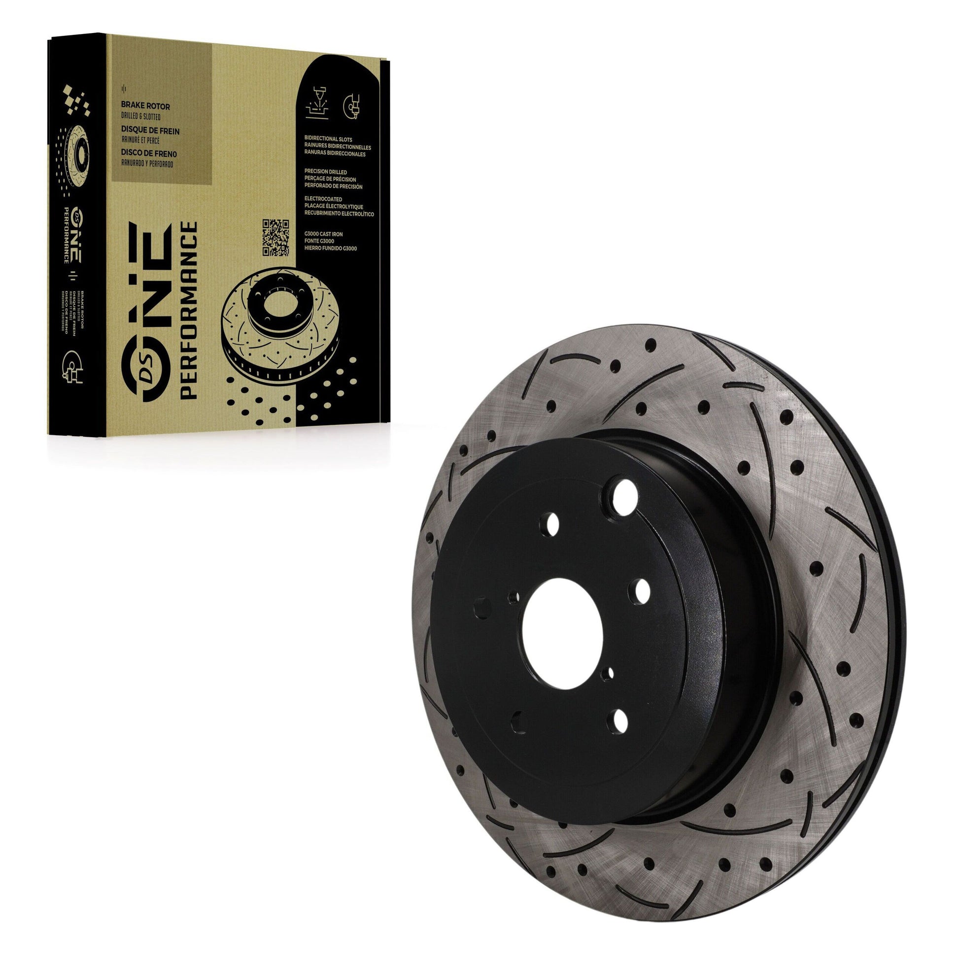 DS-One DS1-DS8381 Disc Brake Rotor for 2018-2021 Subaru WRX STI - Rear