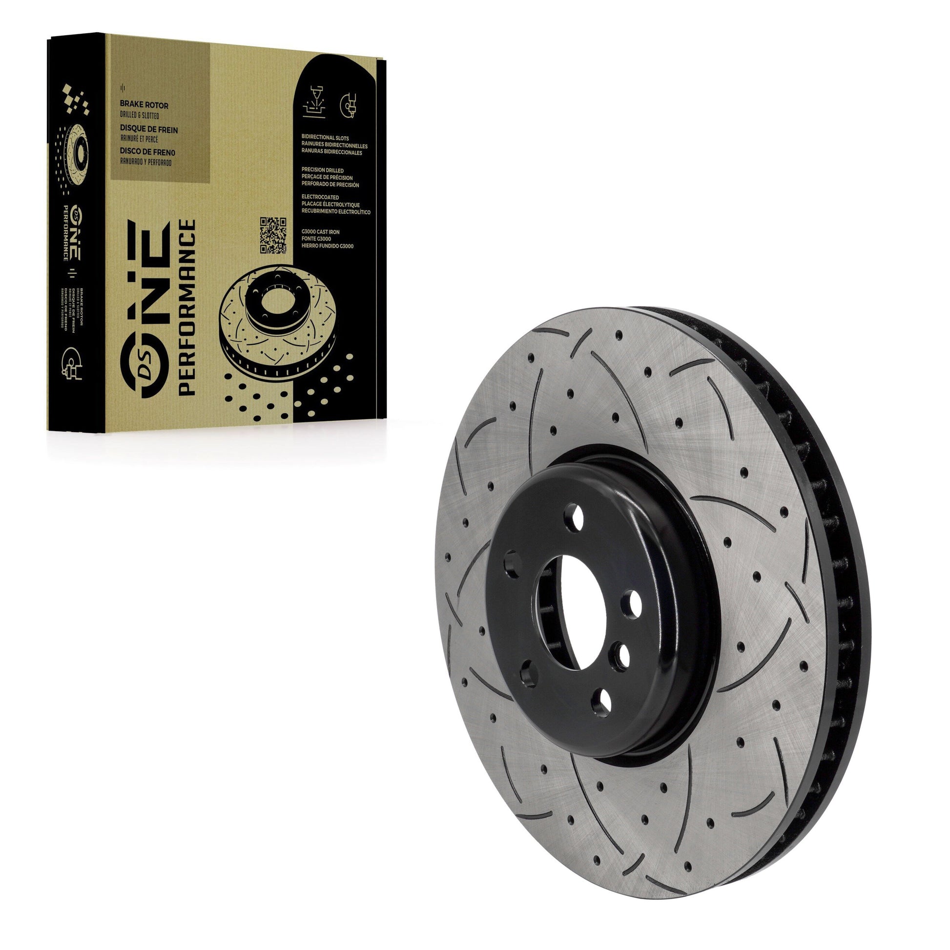 DS-One DS1-DS8427 Disc Brake Rotor for 2016-2023 BMW 330i, BMW i4, BMW M240i - Front Right