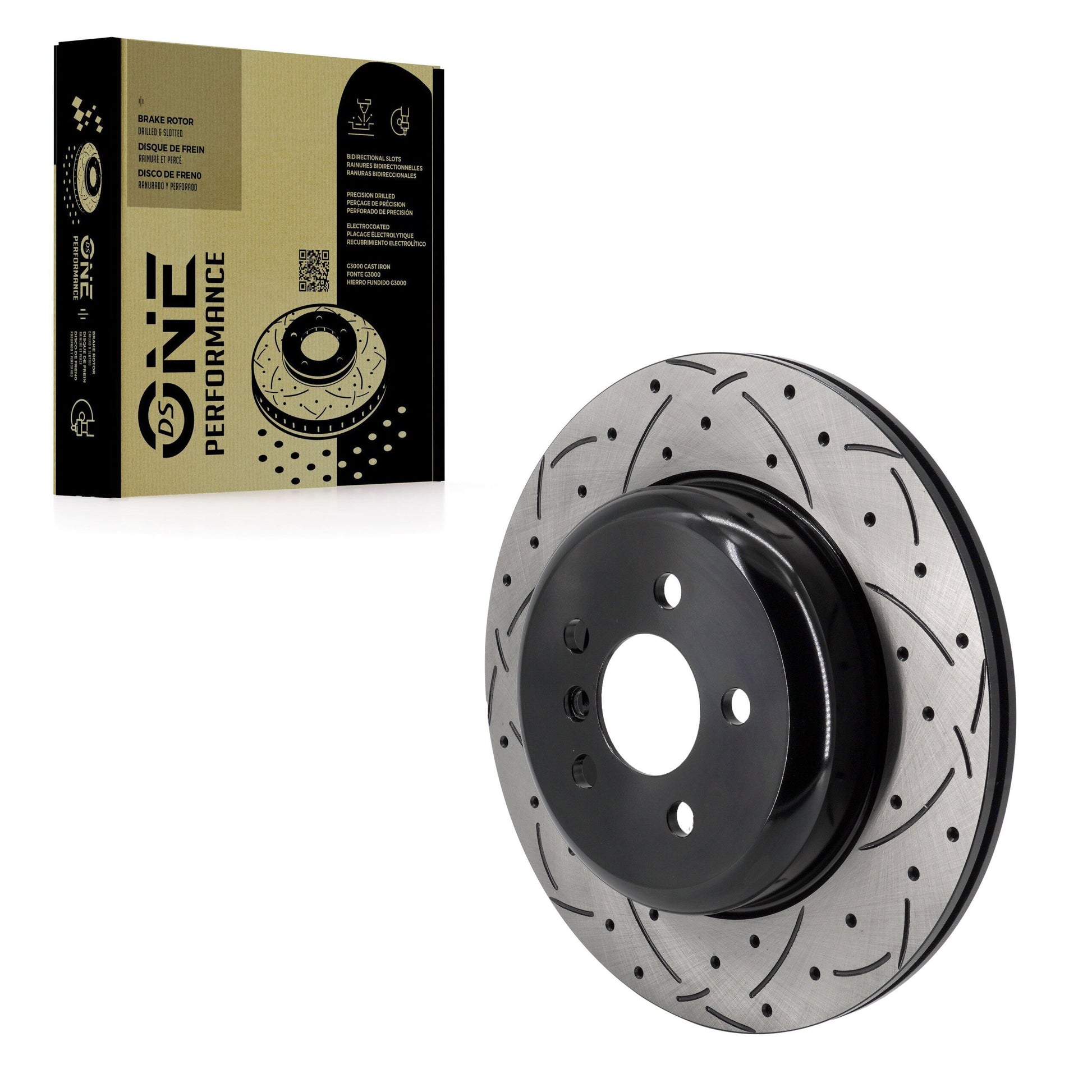 DS-One DS1-DS8429 Disc Brake Rotor for 2017-2023 BMW 330e, BMW 330e xDrive, BMW 430i - Rear Left