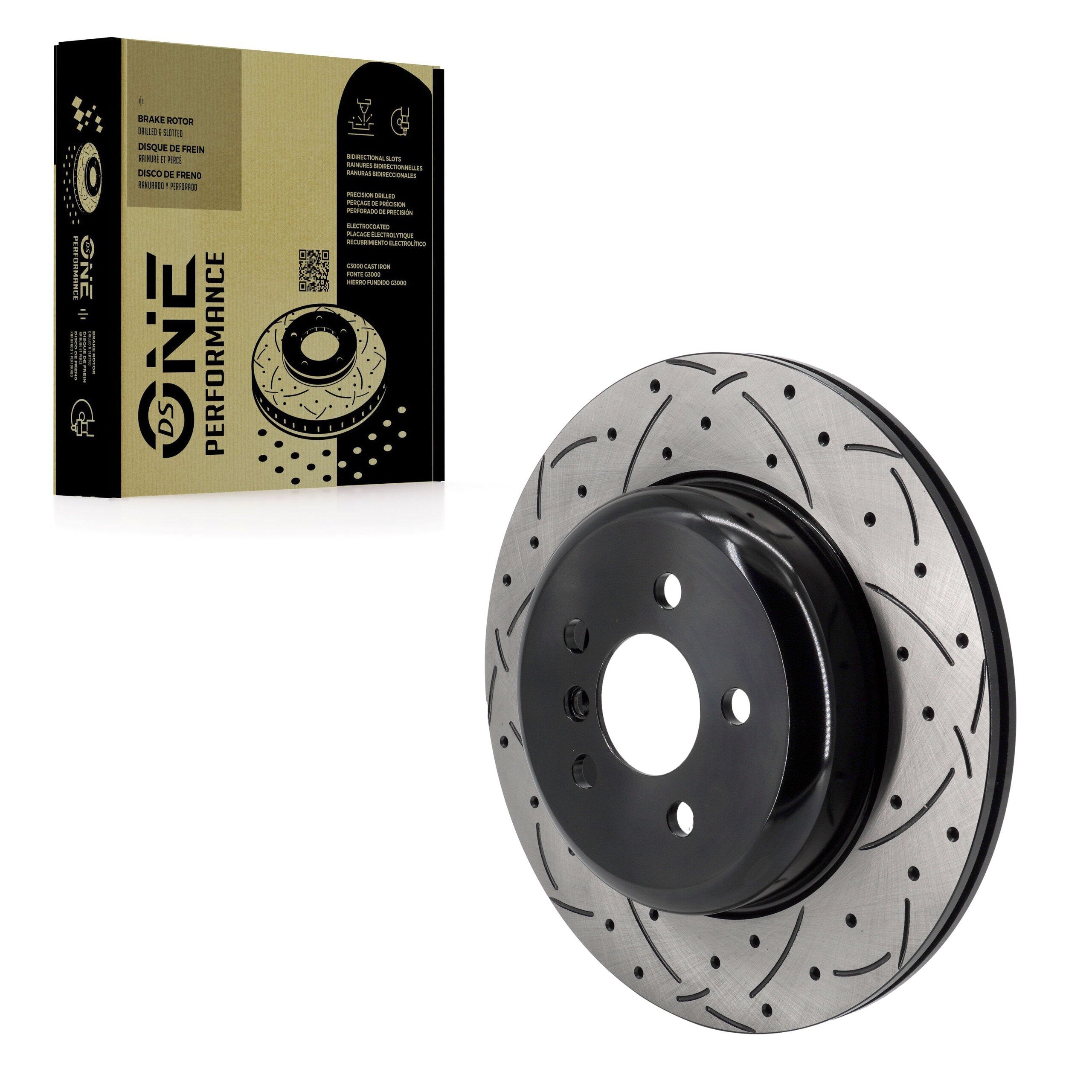 DS-One DS1-DS8429 Disc Brake Rotor for 2017-2023 BMW 330e, BMW 330e xDrive, BMW 430i - Rear Left