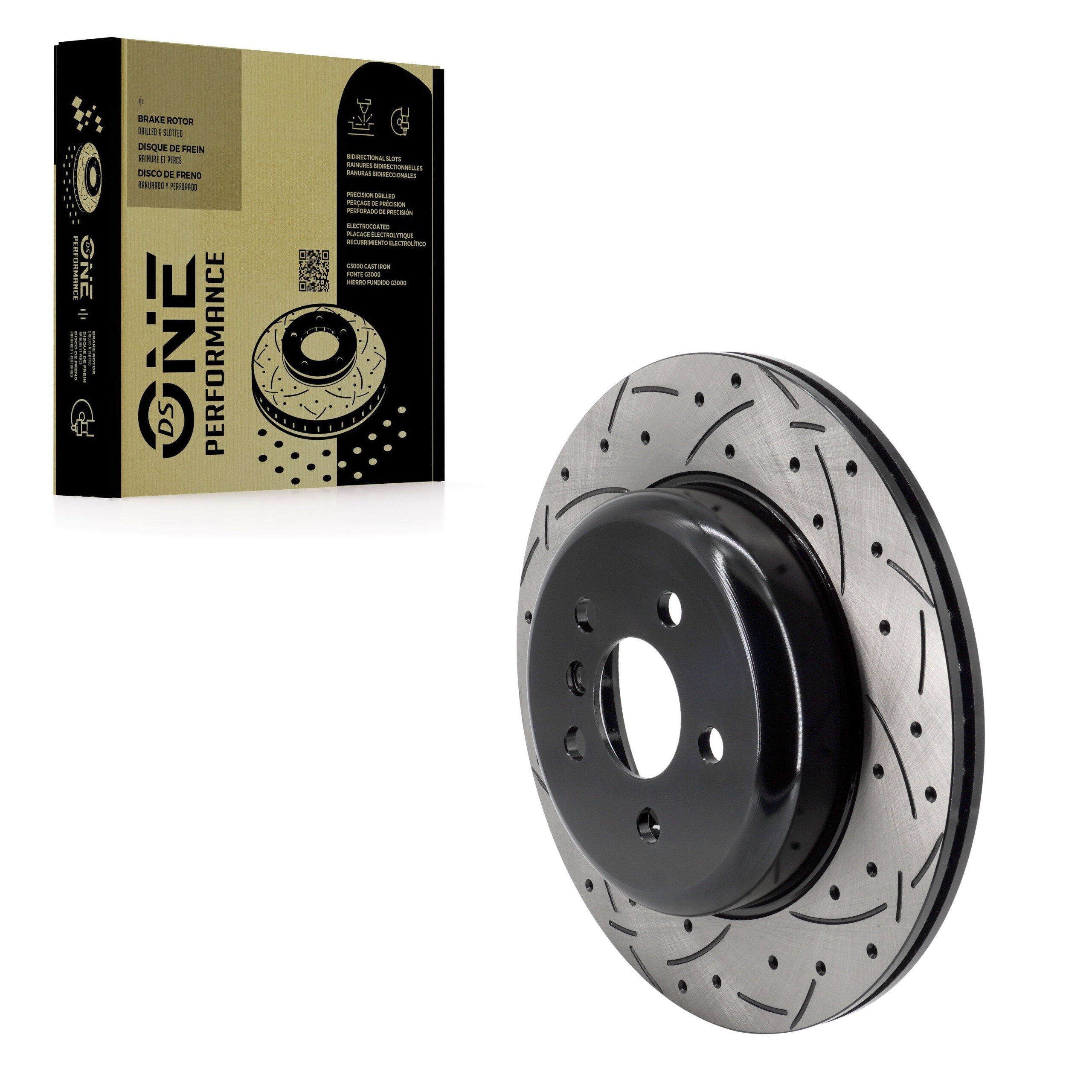 DS-One DS1-DS8430 Disc Brake Rotor for 2017-2023 BMW 330e, BMW 330e xDrive, BMW 430i - Rear Right