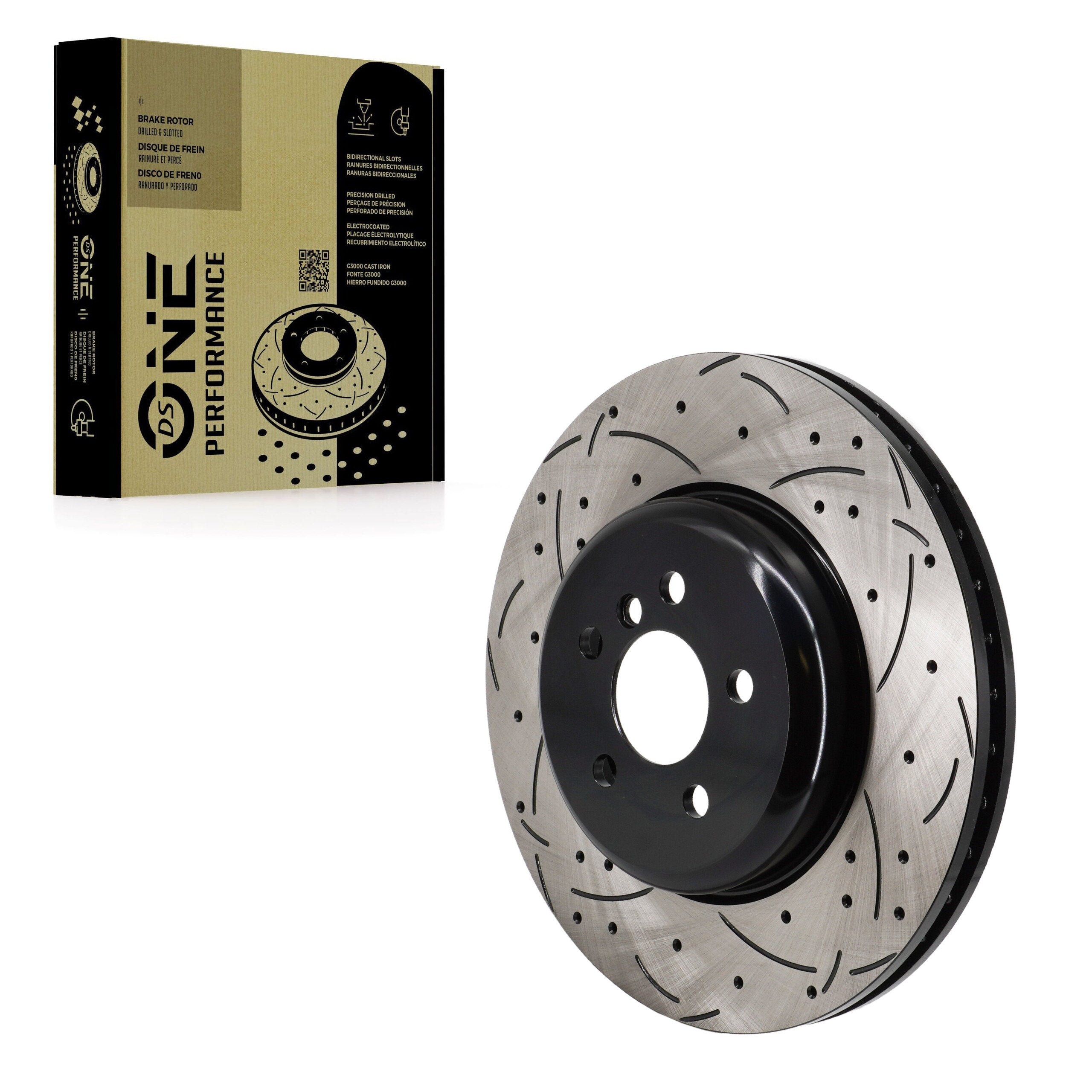 DS-One DS1-DS8451 Disc Brake Rotor for 2017-2024 BMW i4, BMW X6, BMW X5 - Front