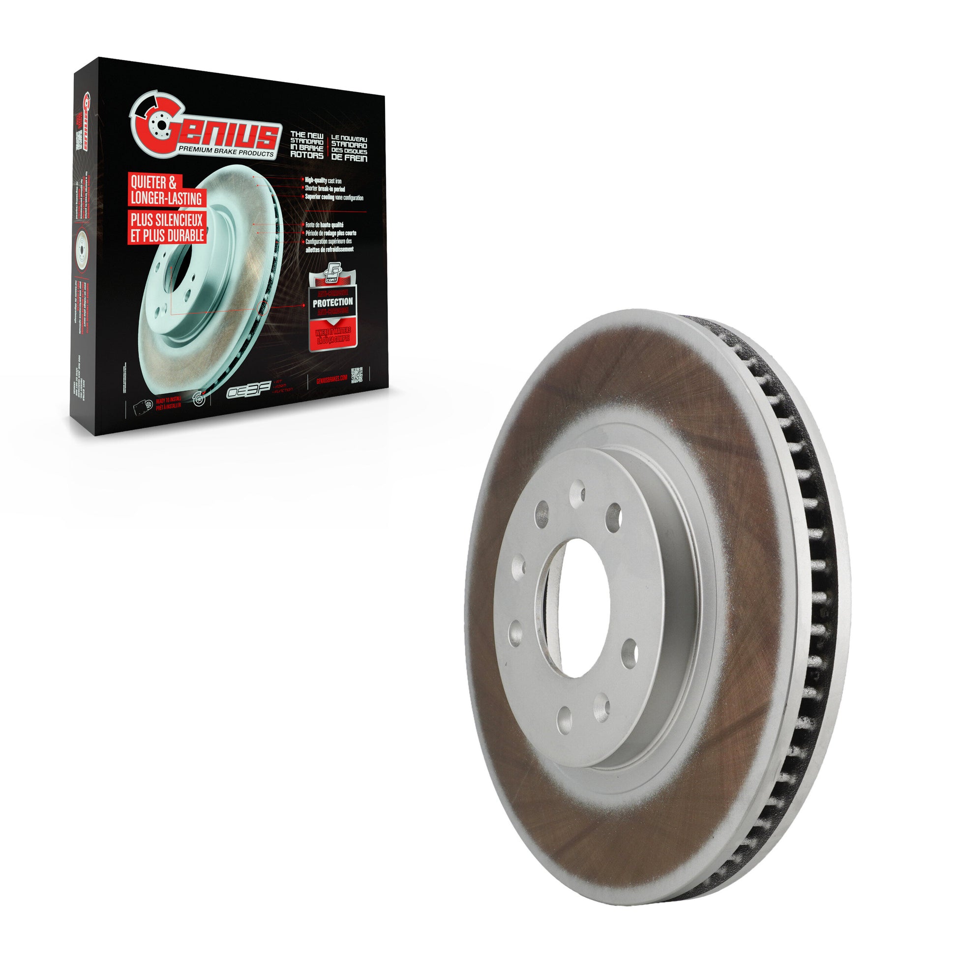 Genius GCR-580120 Disc Brake Rotor for 2003-2007 Cadillac CTS - Front