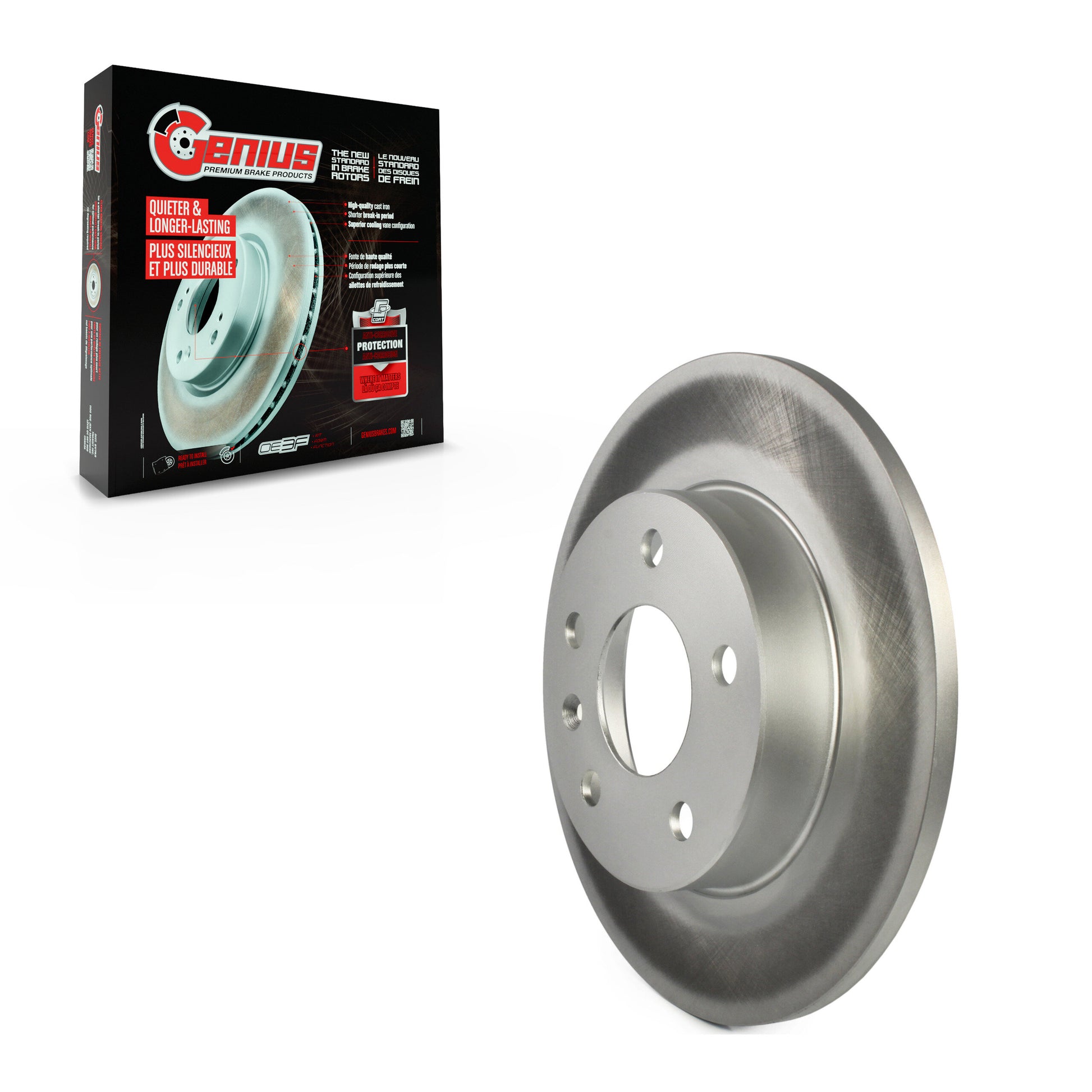 Genius GCR-580665 Disc Brake Rotor for 2008-2009 Saturn Astra - Rear