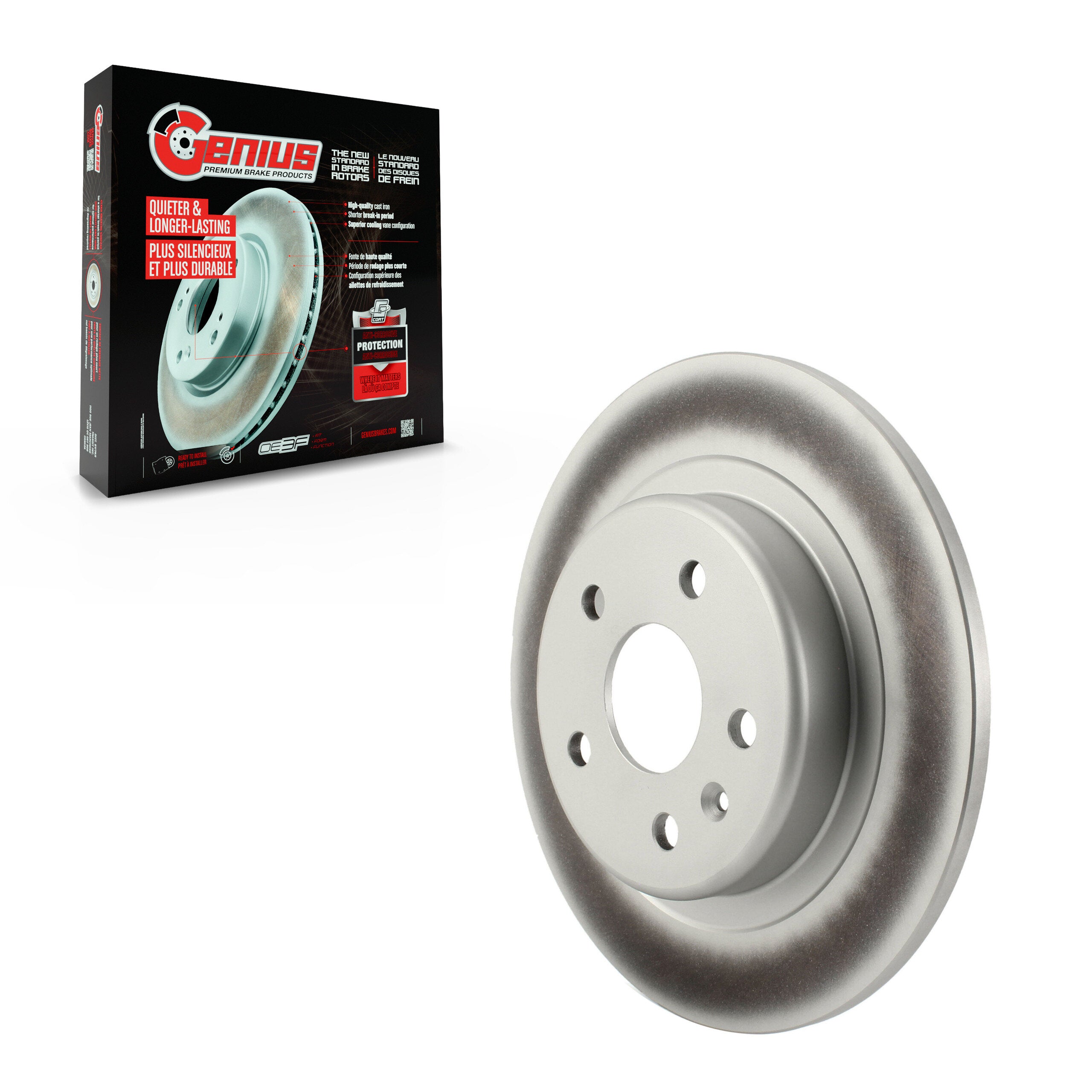 Genius GCR-582456 Disc Brake Rotor for 2019-2020 Buick Envision - Rear