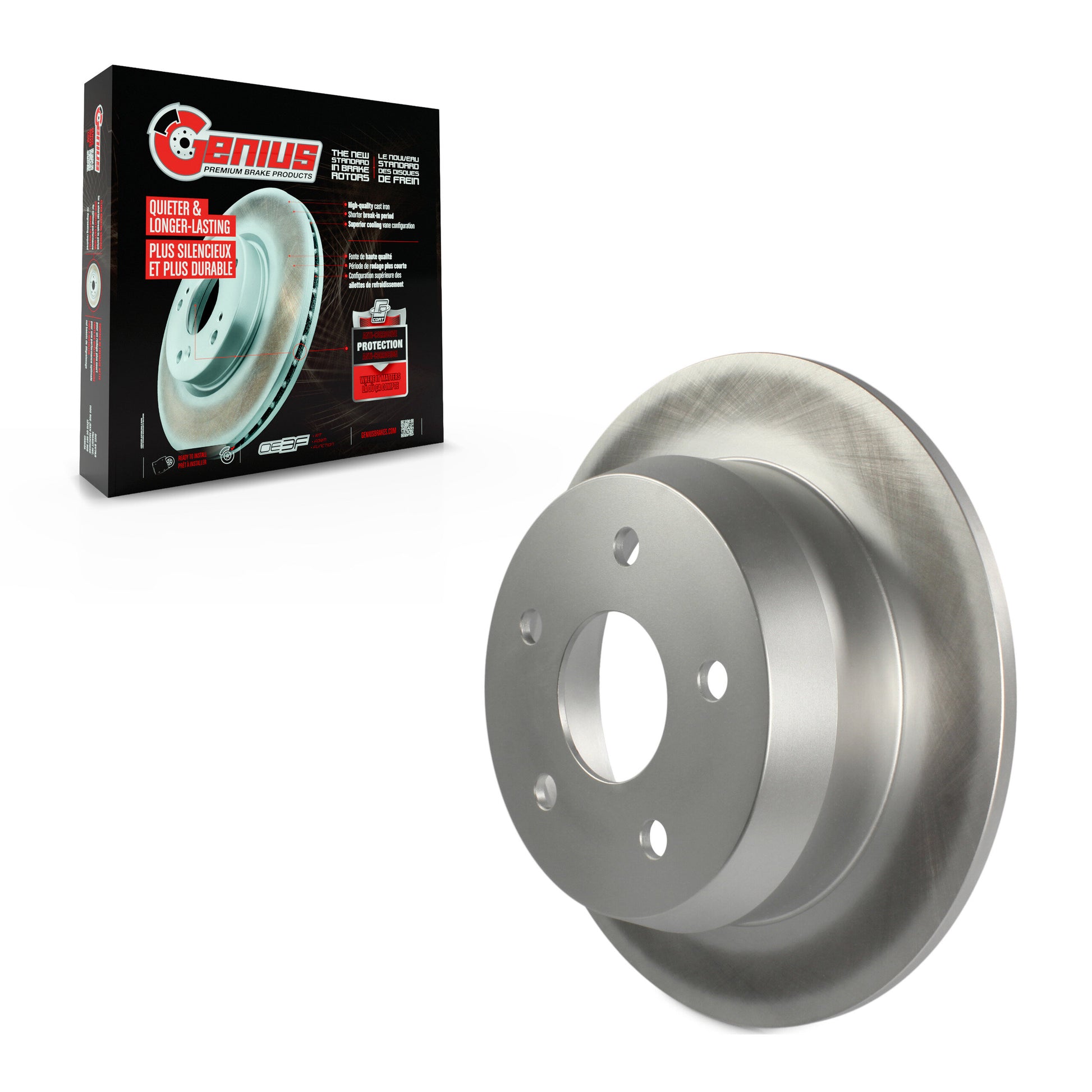 Genius GCR-76794 Disc Brake Rotor for 1999-2004 Jeep Grand Cherokee - Rear