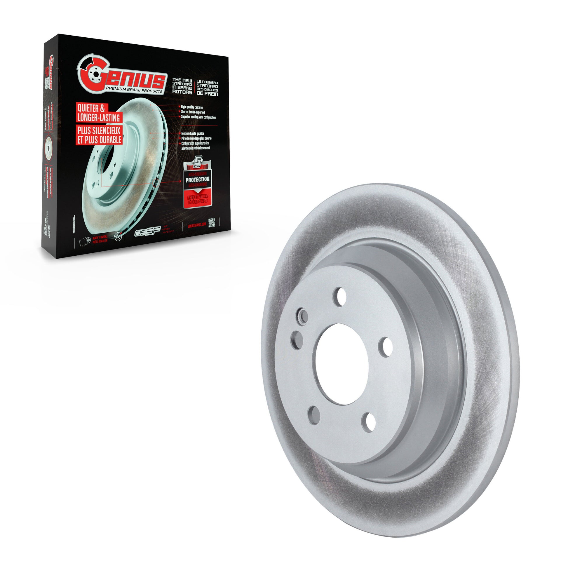 Genius GCR-982191 Disc Brake Rotor for 2016-2023 Mercedes-Benz Metris - Rear