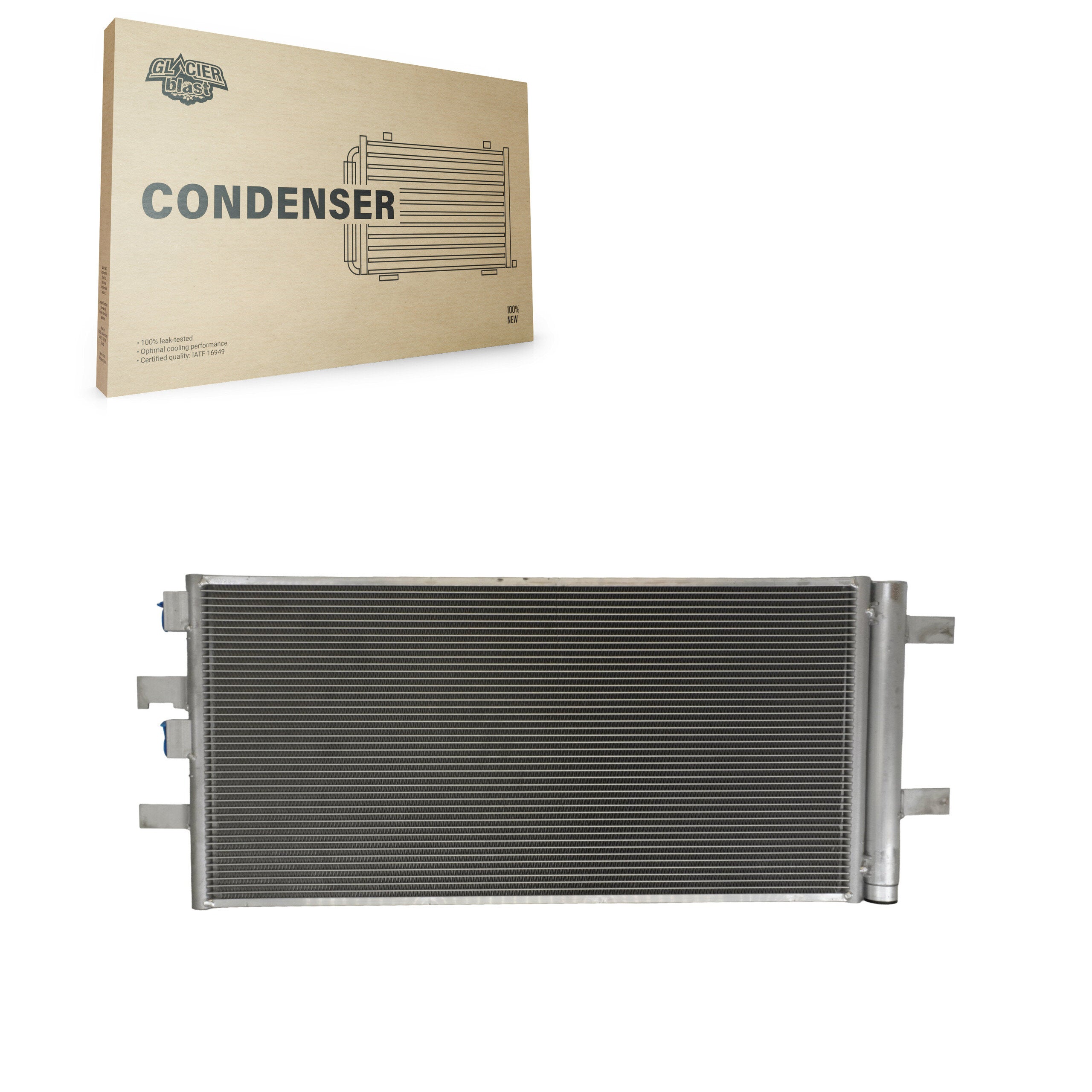 Glacier Blast GLB-BM4762 A/C Condenser for 2014-2024 Mini Cooper Clubman, Mini Cooper - N/A