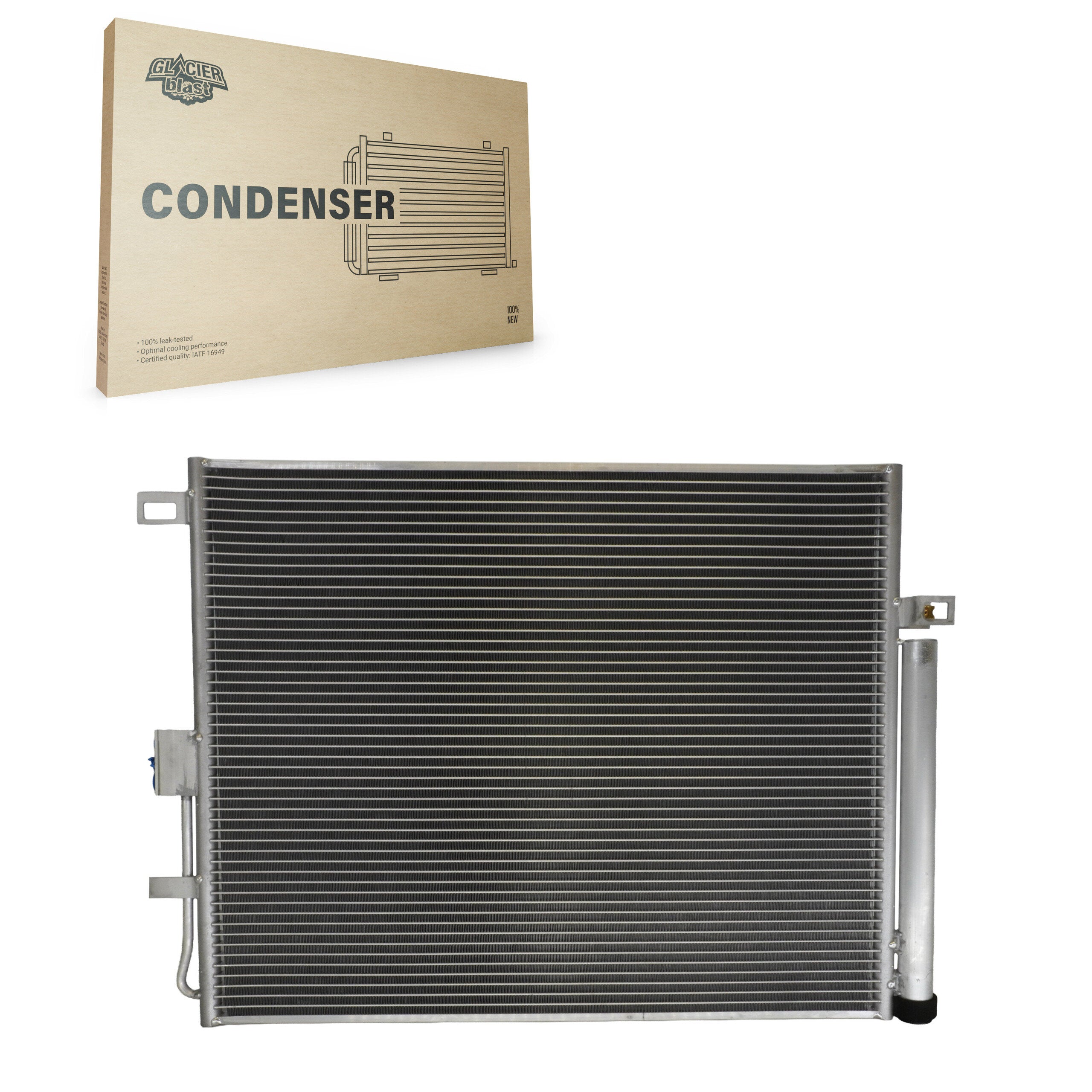 Glacier Blast GLB-CH30044 A/C Condenser for 2015-2020 Dodge Durango - N/A