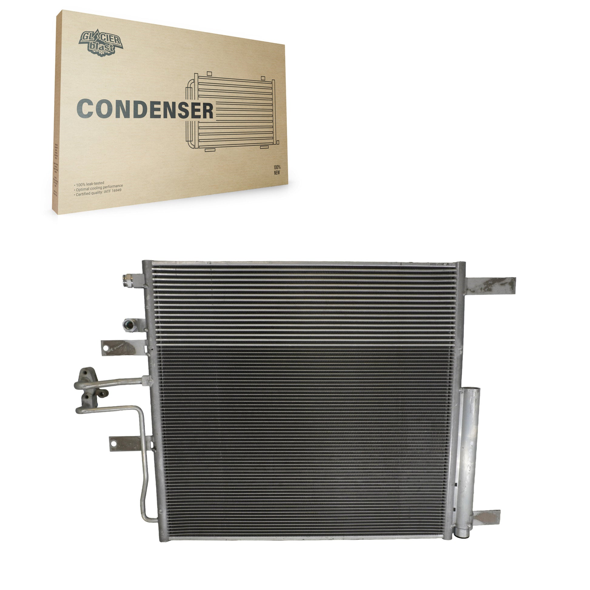 Glacier Blast GLB-CH30129 A/C Condenser for 2019-2025 Ram 1500, Ram 1500 Classic - N/A