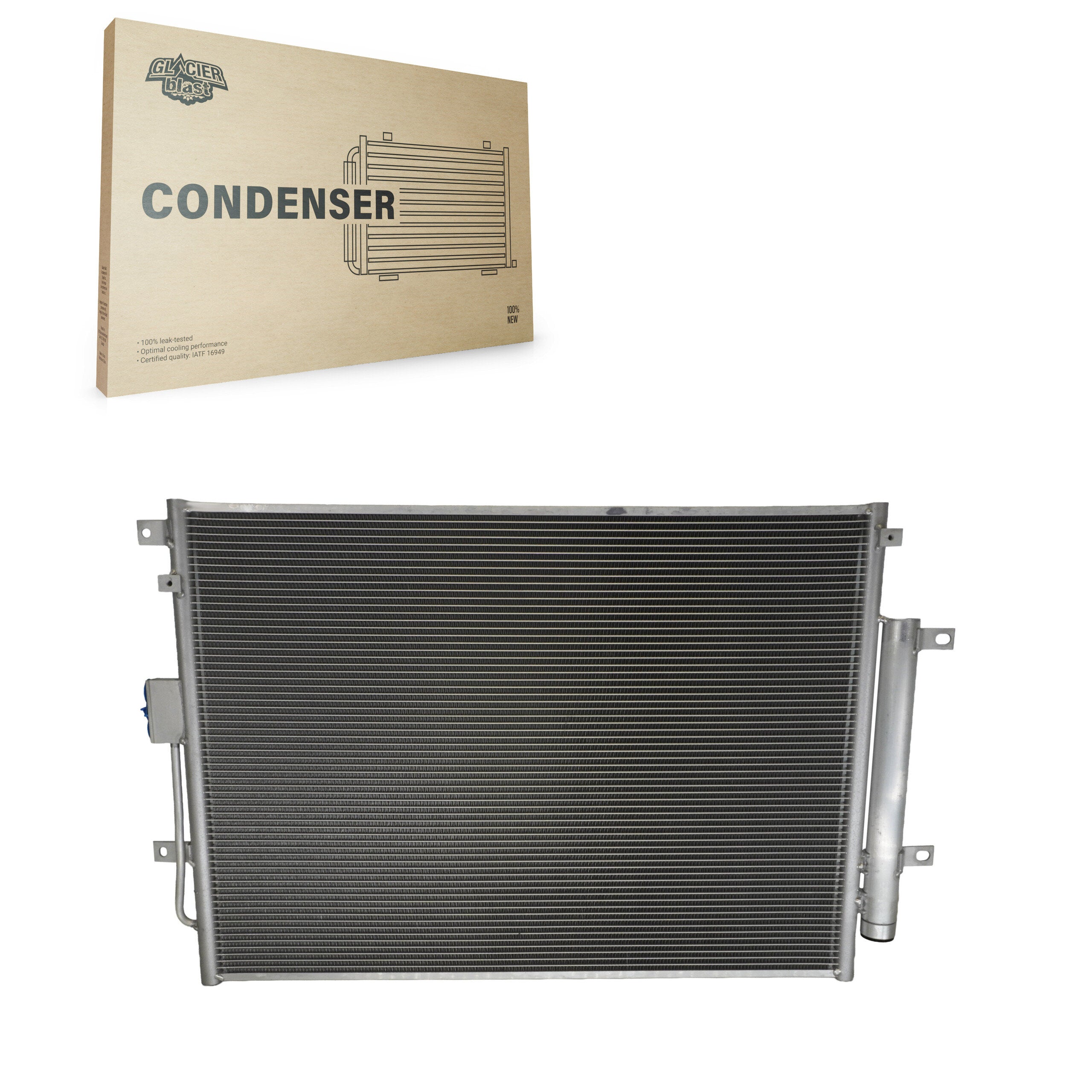 Glacier Blast GLB-CH30130 A/C Condenser for 2019-2023 Jeep Cherokee - N/A