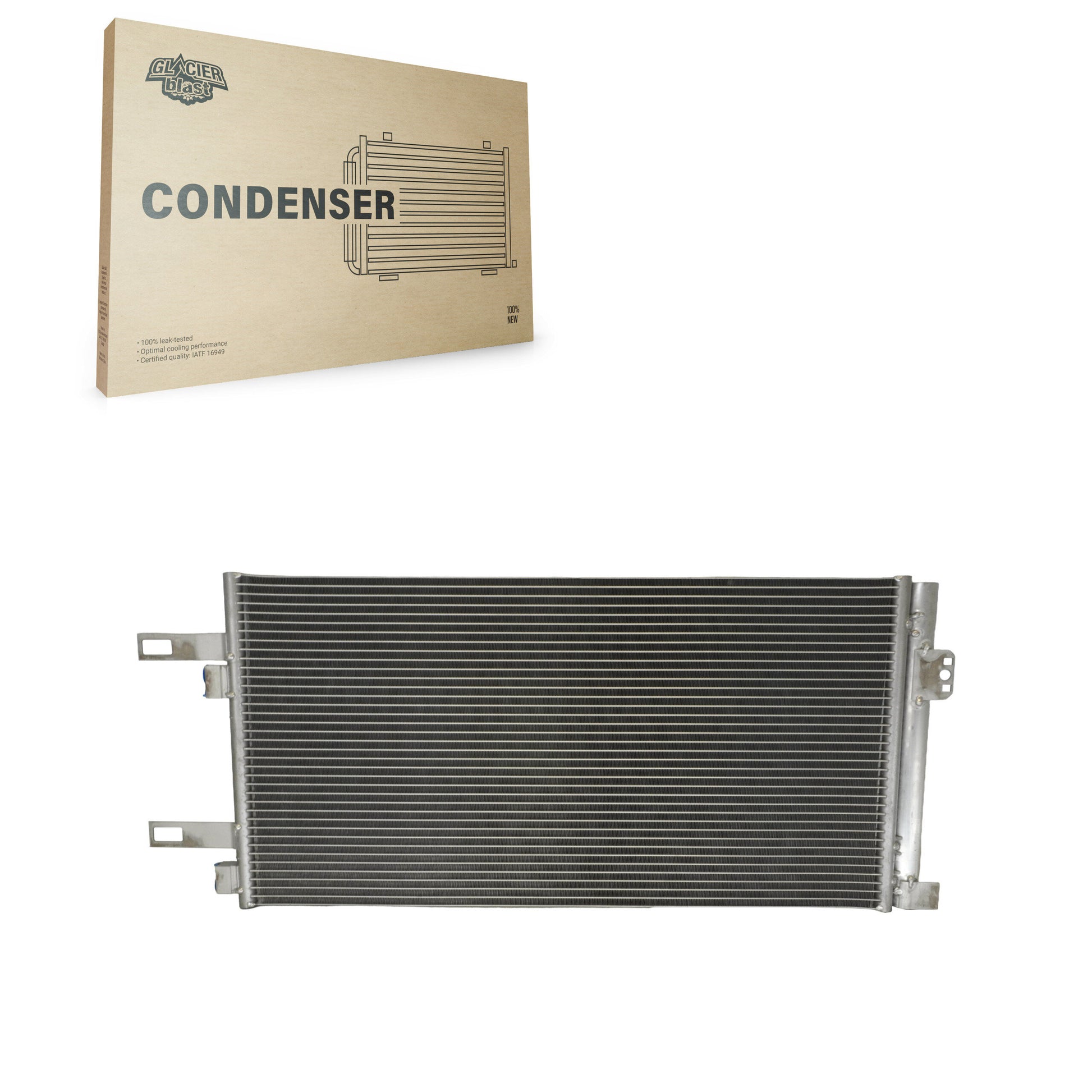 Glacier Blast GLB-CH4614 A/C Condenser for 2014-2025 Ram ProMaster 1500, Ram ProMaster 2500, Ram ProMaster 3500 - N/A