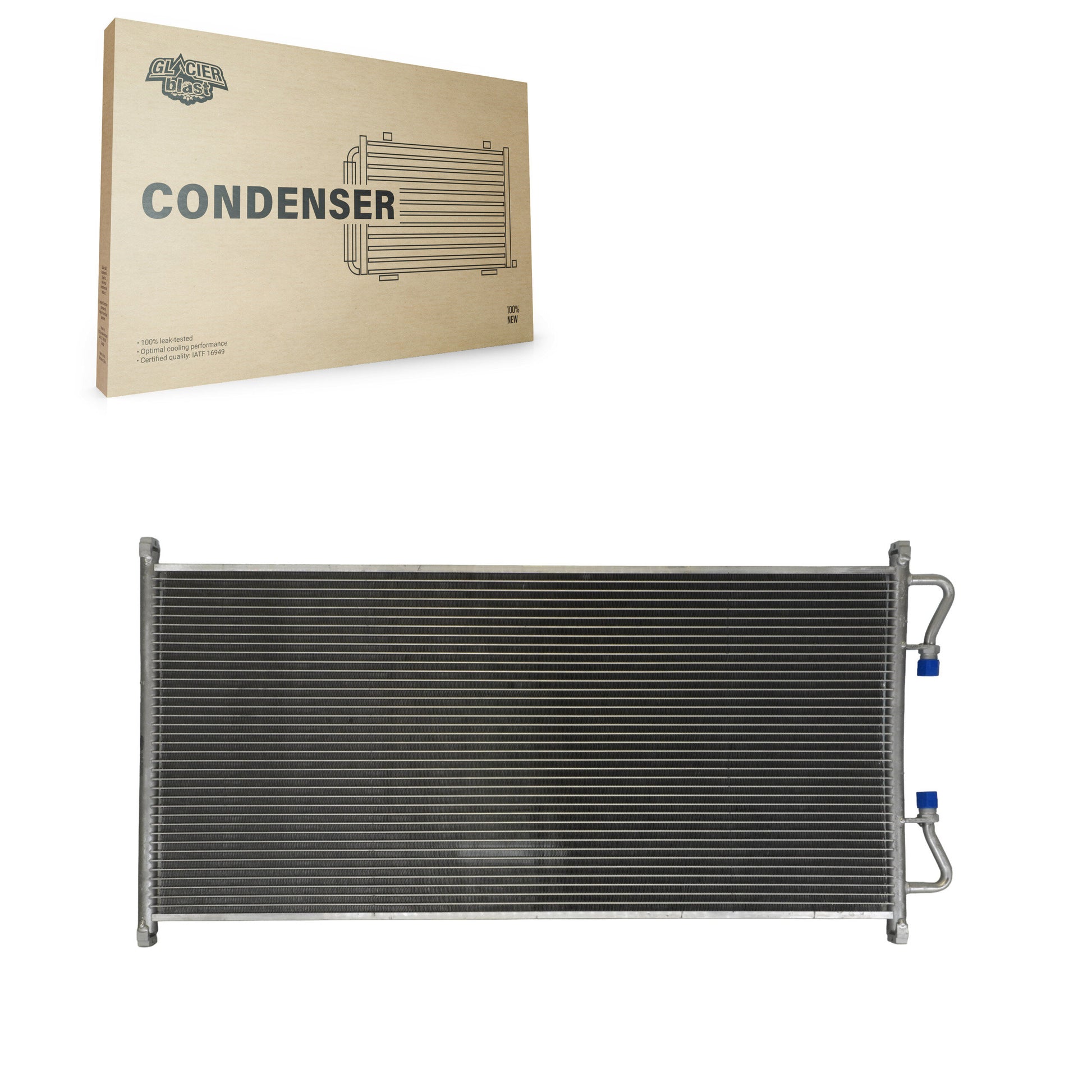 Glacier Blast GLB-FD3092 A/C Condenser for 2004-2008 Lincoln Mark LT, Ford F-150 - N/A