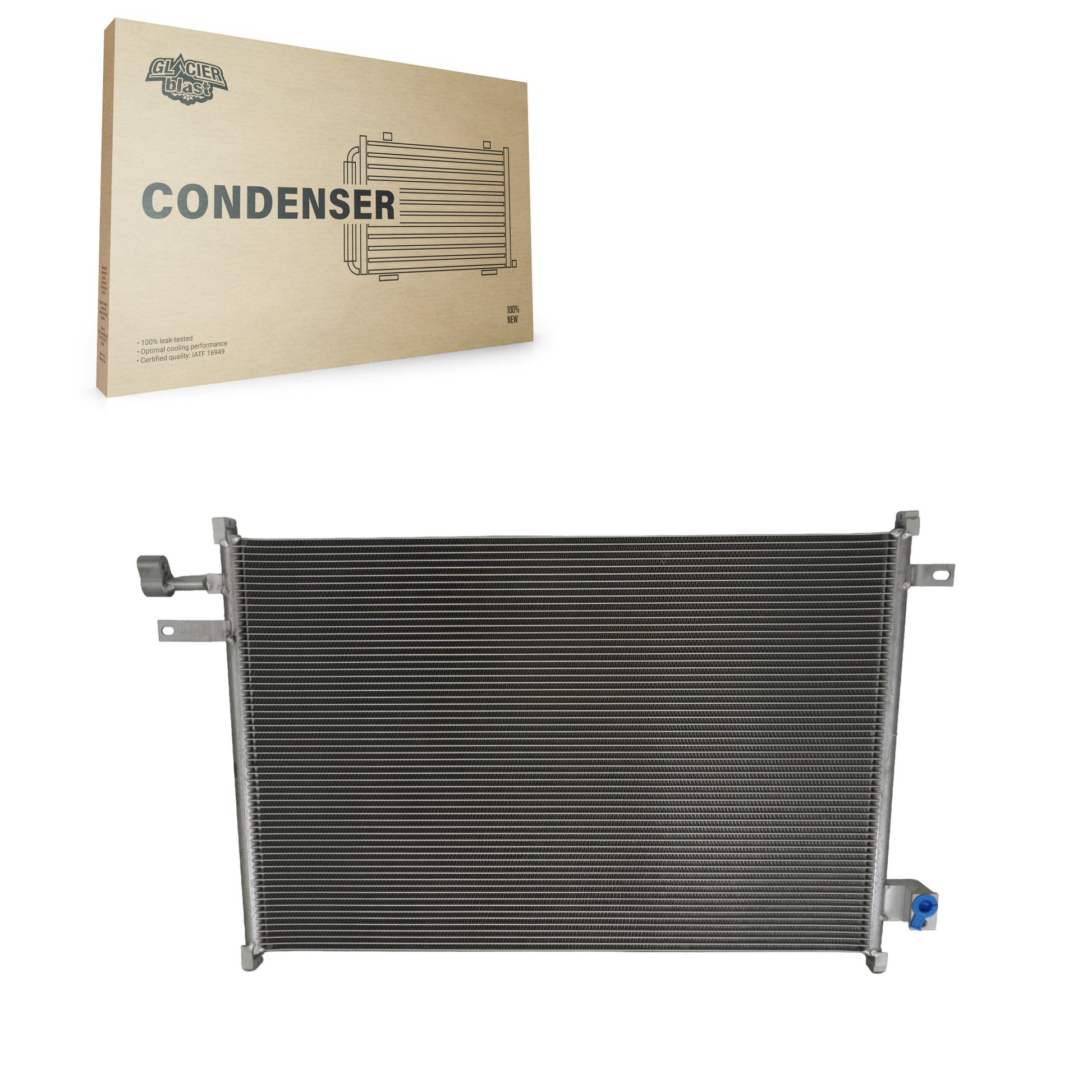 Glacier Blast GLB-FD3362 A/C Condenser for 2005-2009 Ford Mustang - N/A