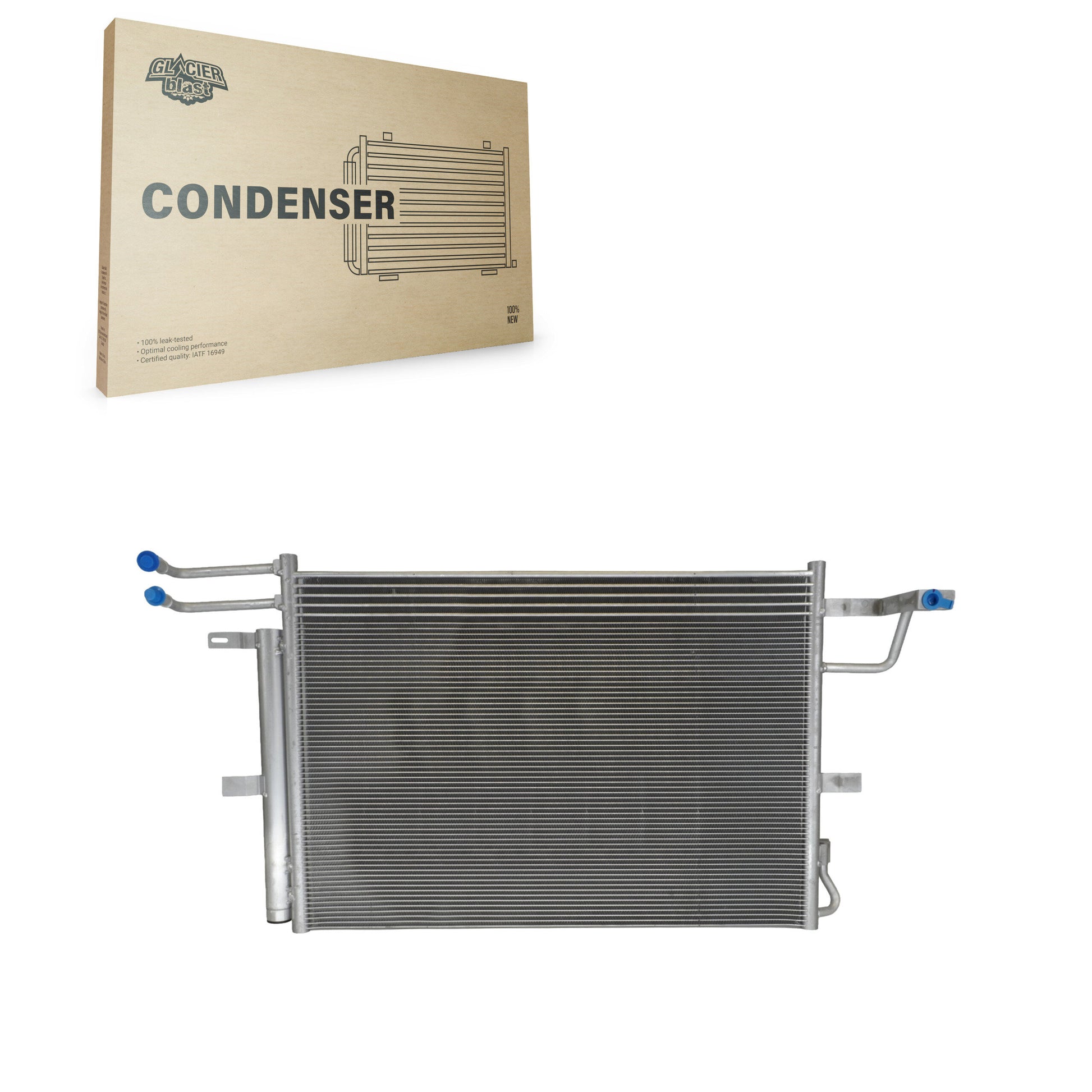 Glacier Blast GLB-FD3911 A/C Condenser for 2011-2019 Ford Explorer - N/A