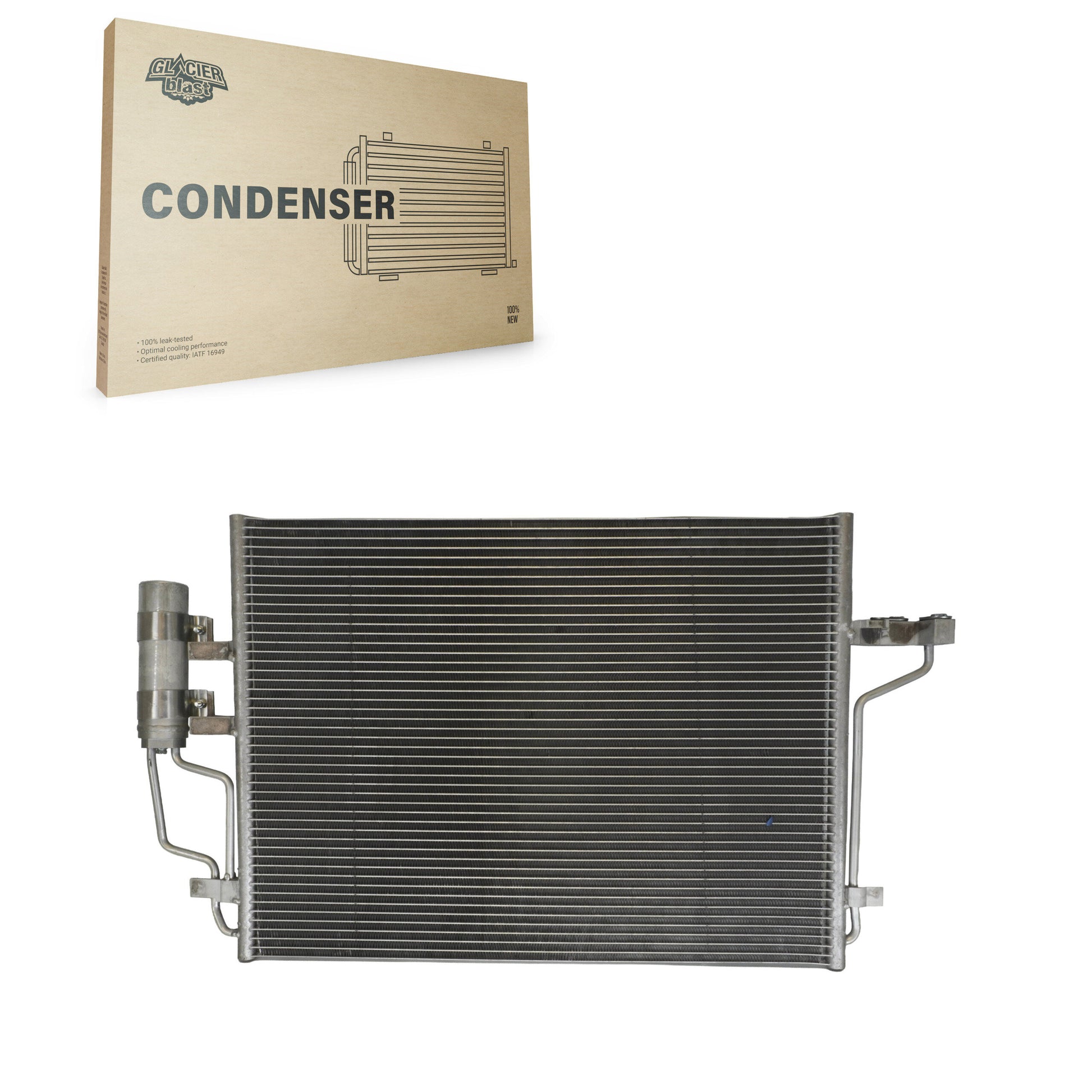 Glacier Blast GLB-FD4115 A/C Condenser for 2013-2016 Ford Escape - N/A