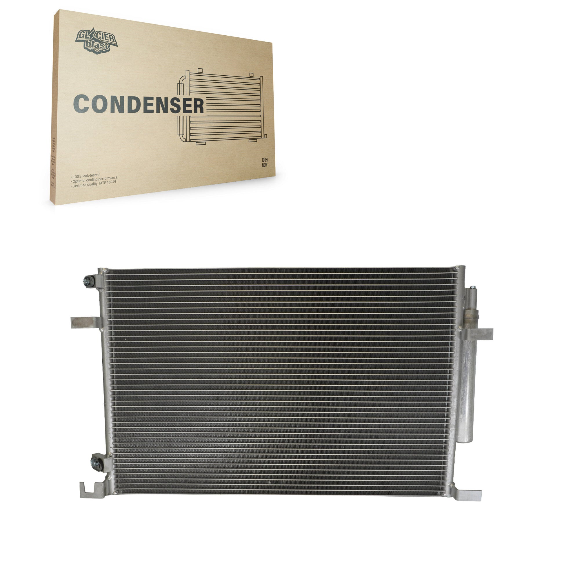 Glacier Blast GLB-FD4688 A/C Condenser for 2015-2023 Ford Mustang - N/A