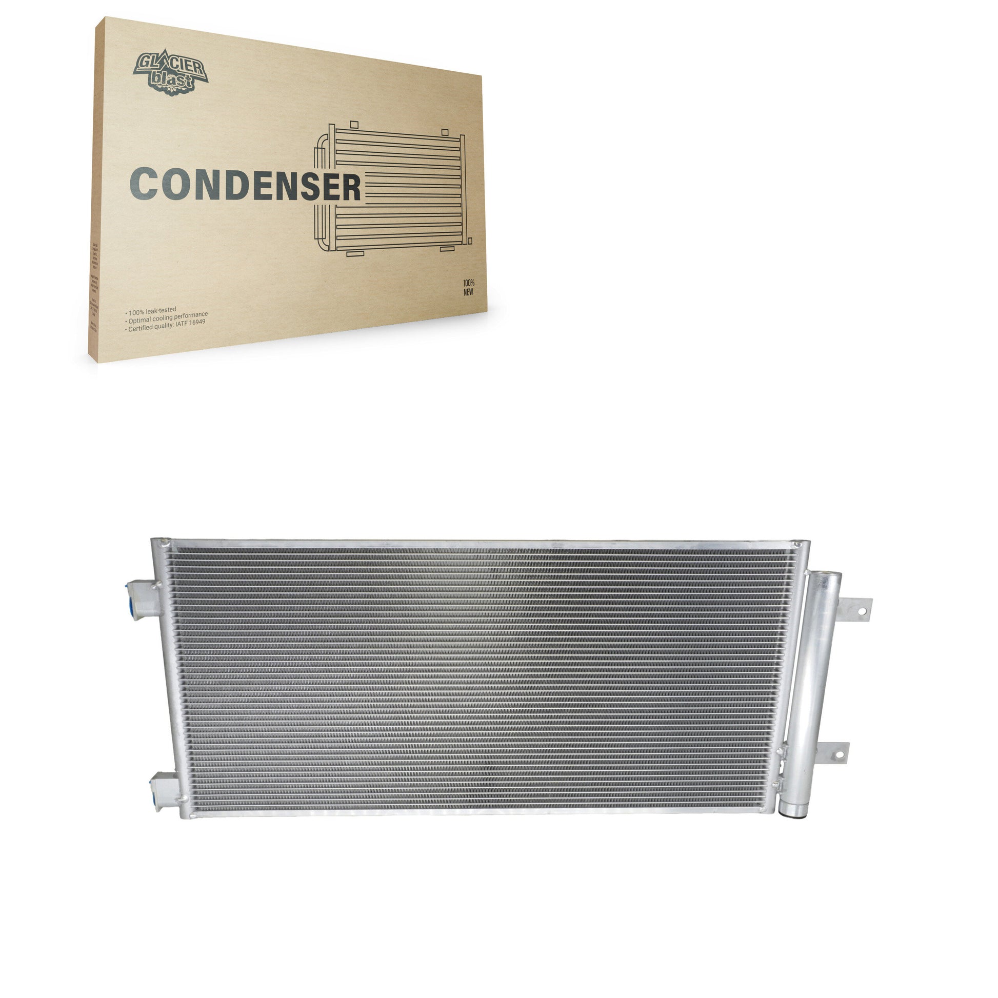 Glacier Blast GLB-GM30033 A/C Condenser for 2016-2019 Chevrolet Cruze - N/A