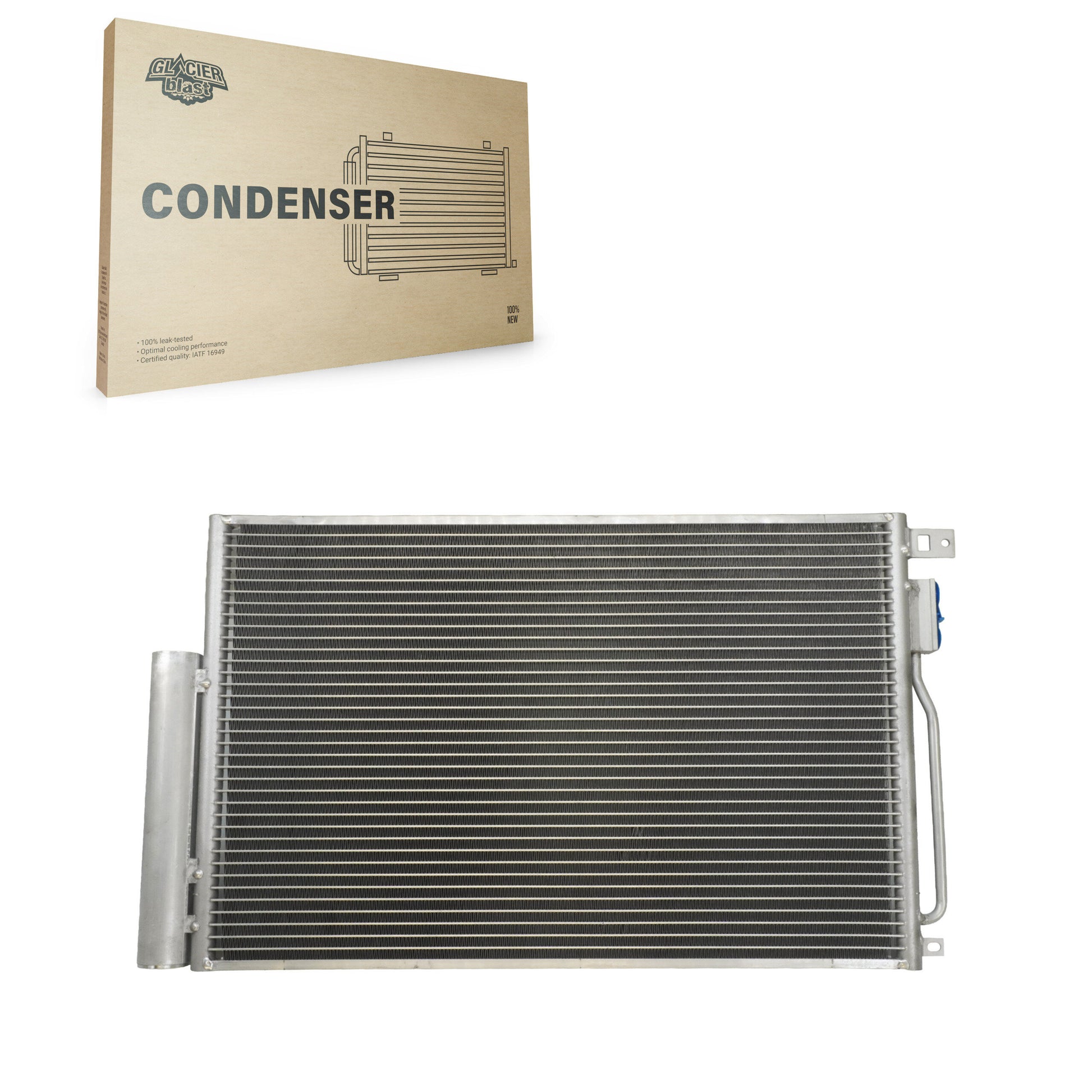 Glacier Blast GLB-GM4063 A/C Condenser for 2012-2018 Chevrolet Sonic - N/A