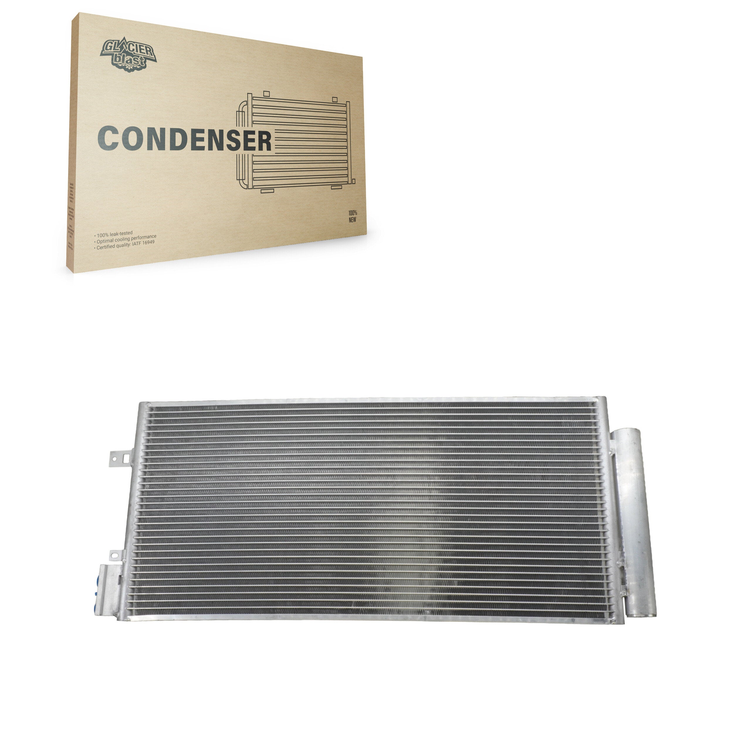 Glacier Blast GLB-GM4083 A/C Condenser for 2012-2020 Chevrolet Sonic - N/A