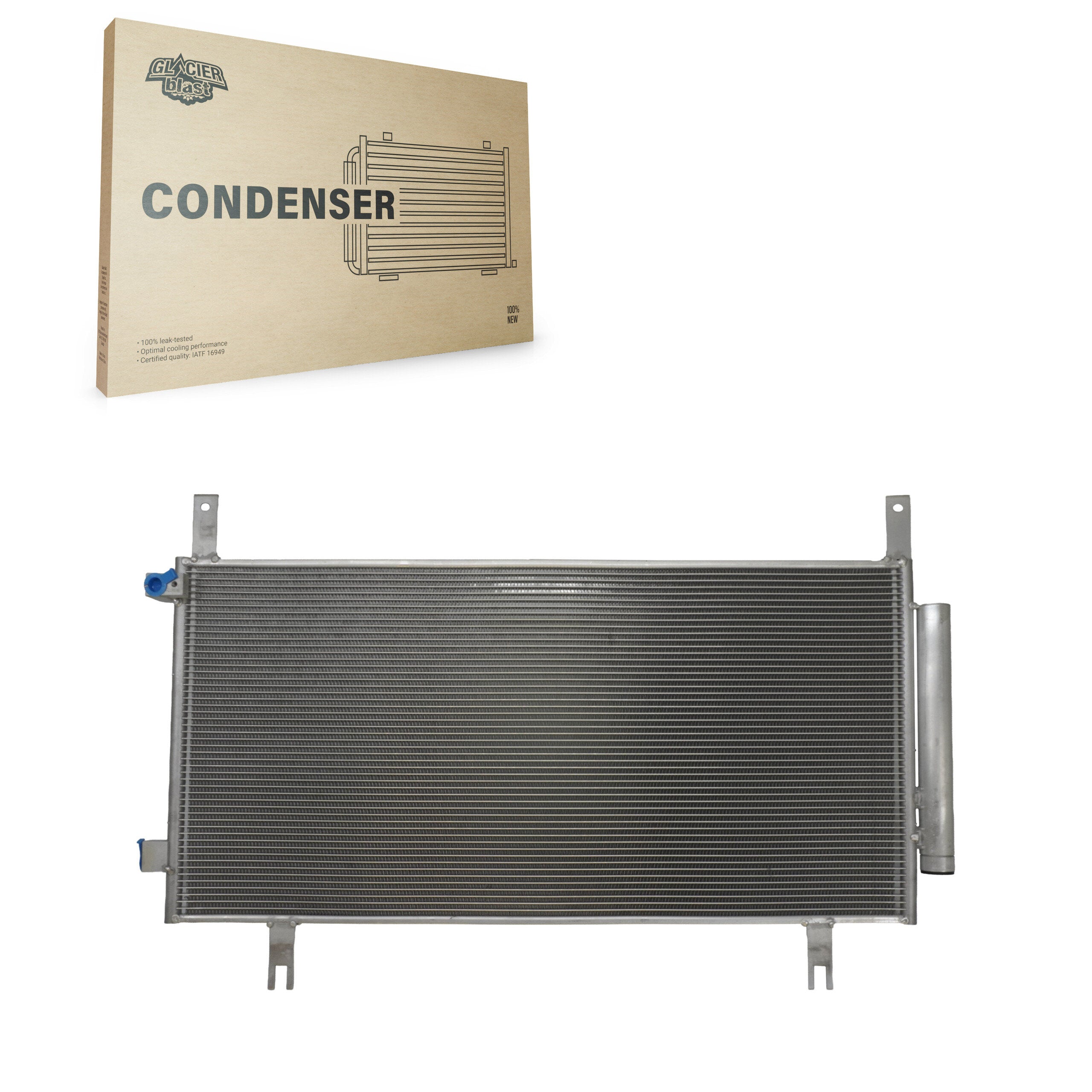 Glacier Blast GLB-HO30063 A/C Condenser for 2017-2022 Honda CR-V - N/A