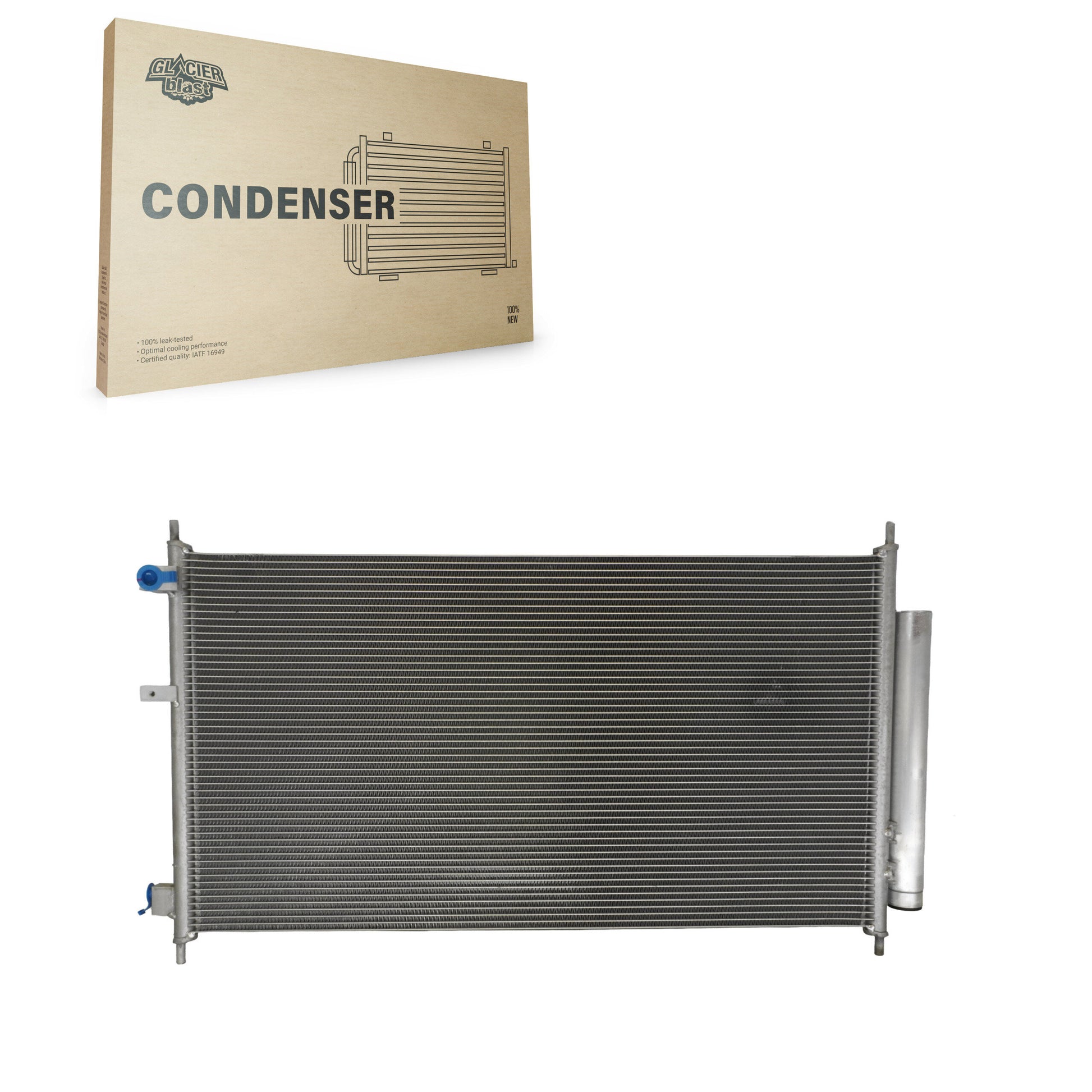 Glacier Blast GLB-HO3592 A/C Condenser for 2007-2012 Acura RDX - N/A