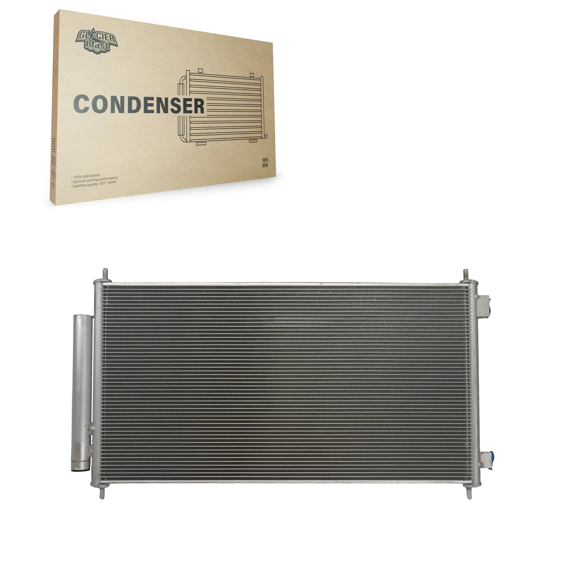 Glacier Blast GLB-HO3599 A/C Condenser for 2007-2011 Honda CR-V - N/A