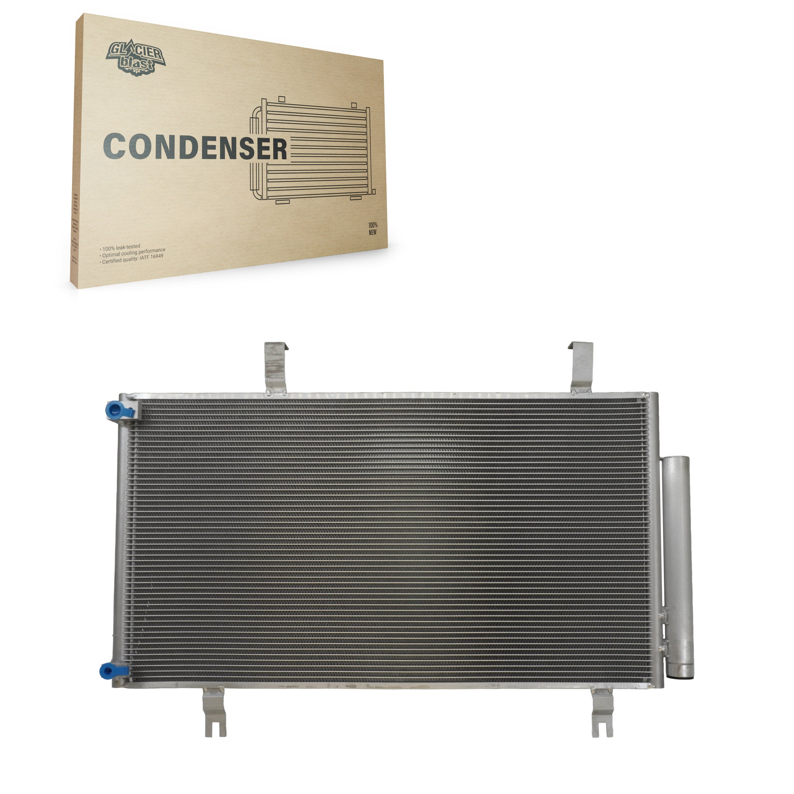 Glacier Blast GLB-HO3767 A/C Condenser for 2009-2014 Acura TSX - N/A