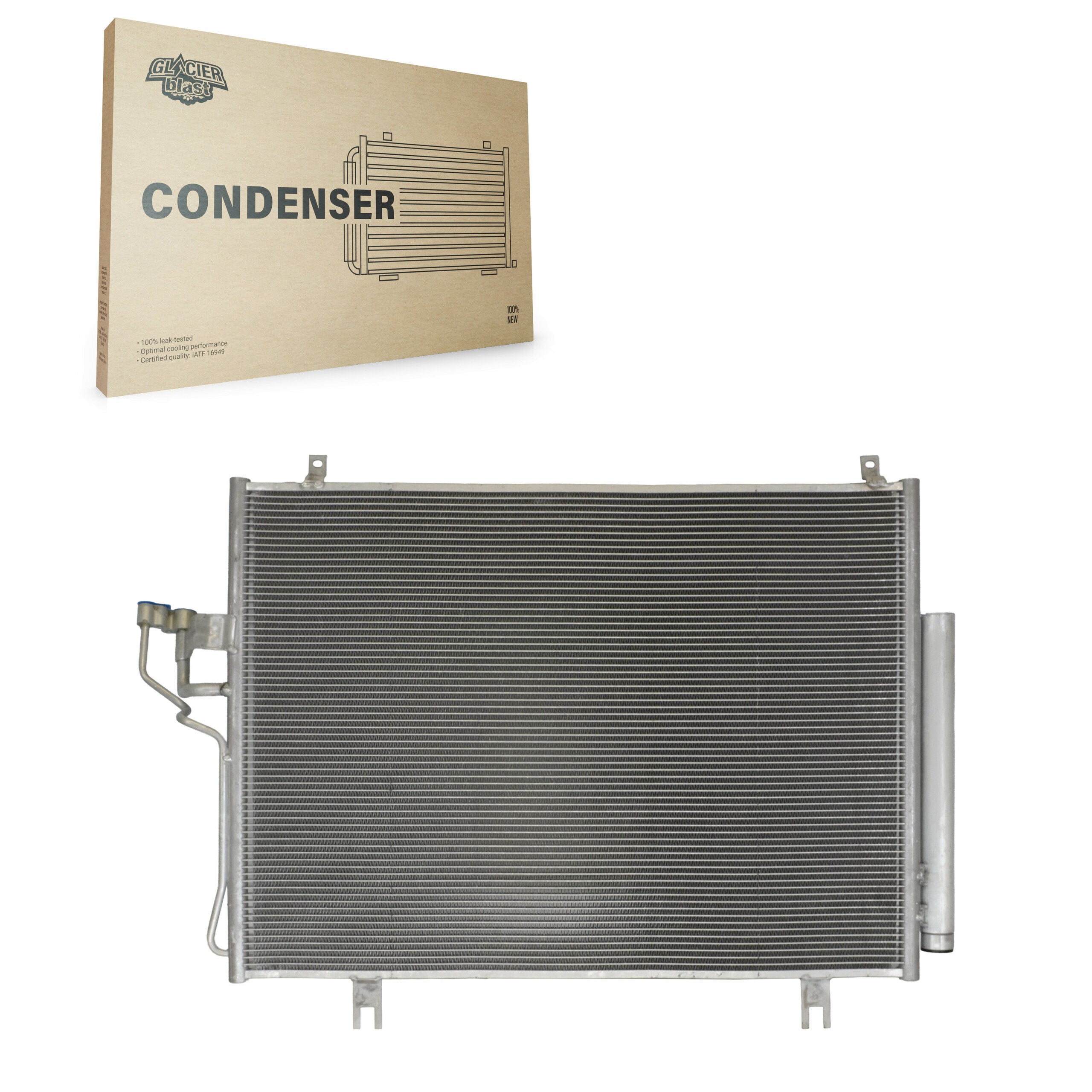 Glacier Blast GLB-MZ30060 A/C Condenser for 2016-2023 Mazda CX-9 - N/A