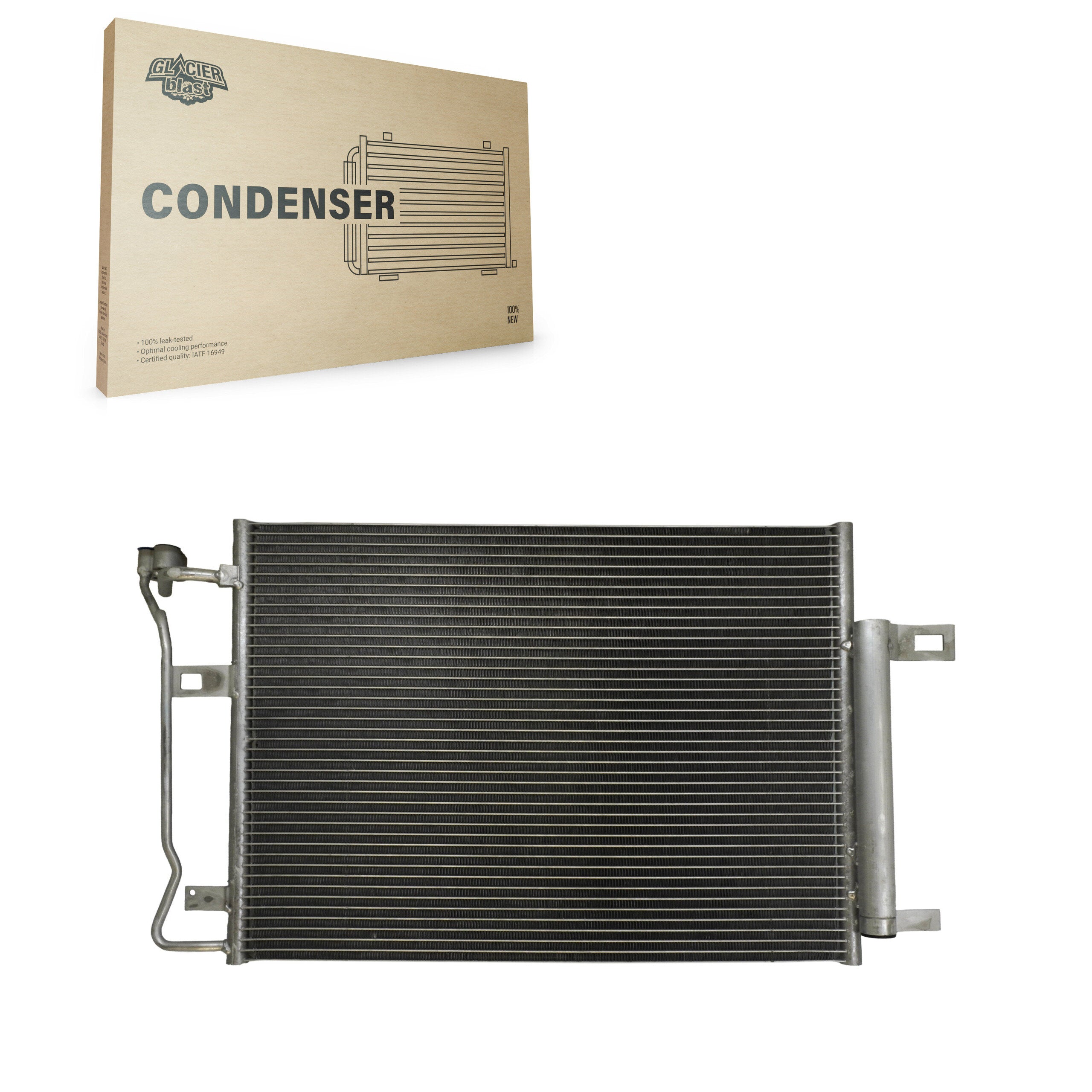 Glacier Blast GLB-MZ3773 A/C Condenser for 2009-2010 Mazda 6 - N/A